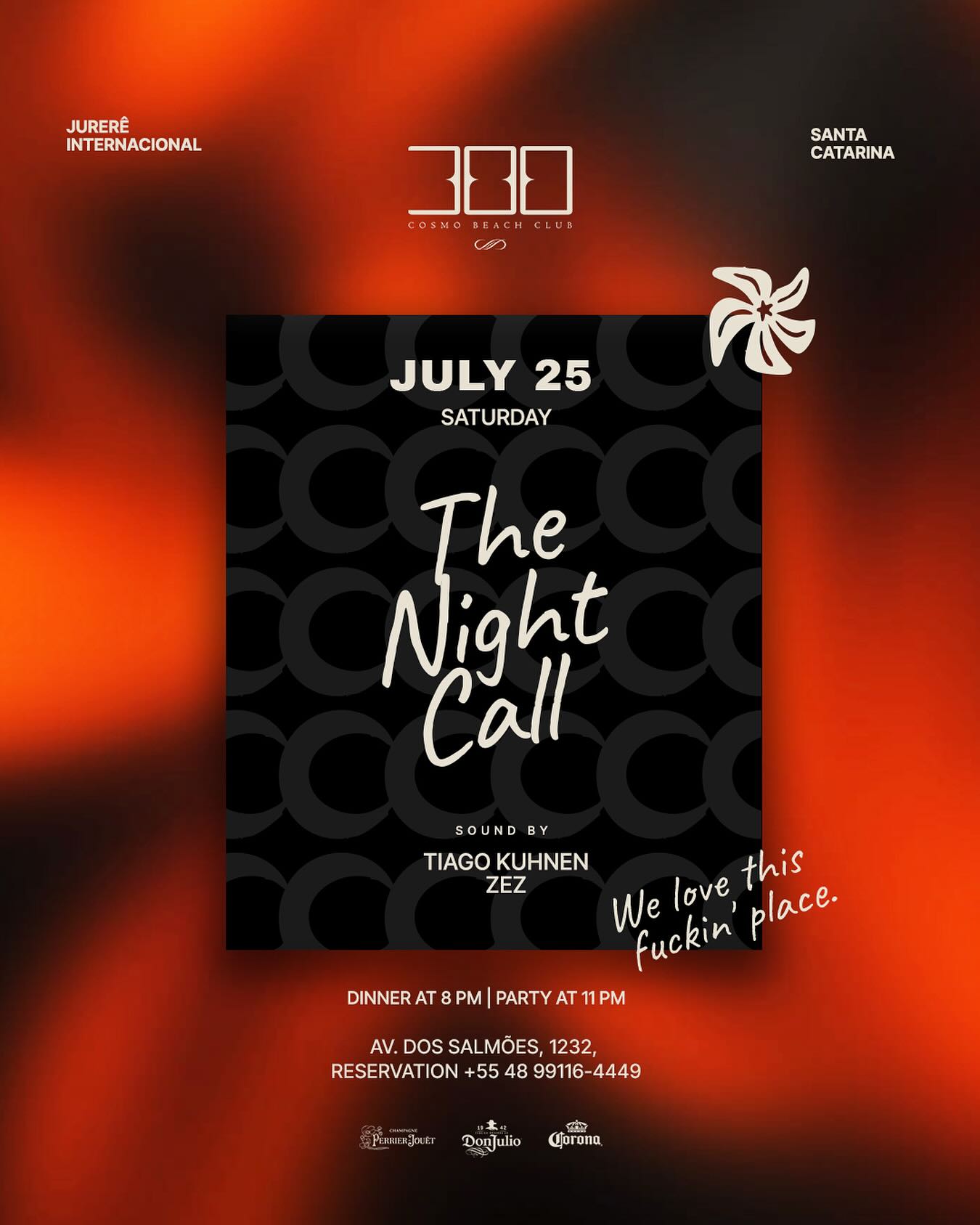 Divulgação de The Night Call