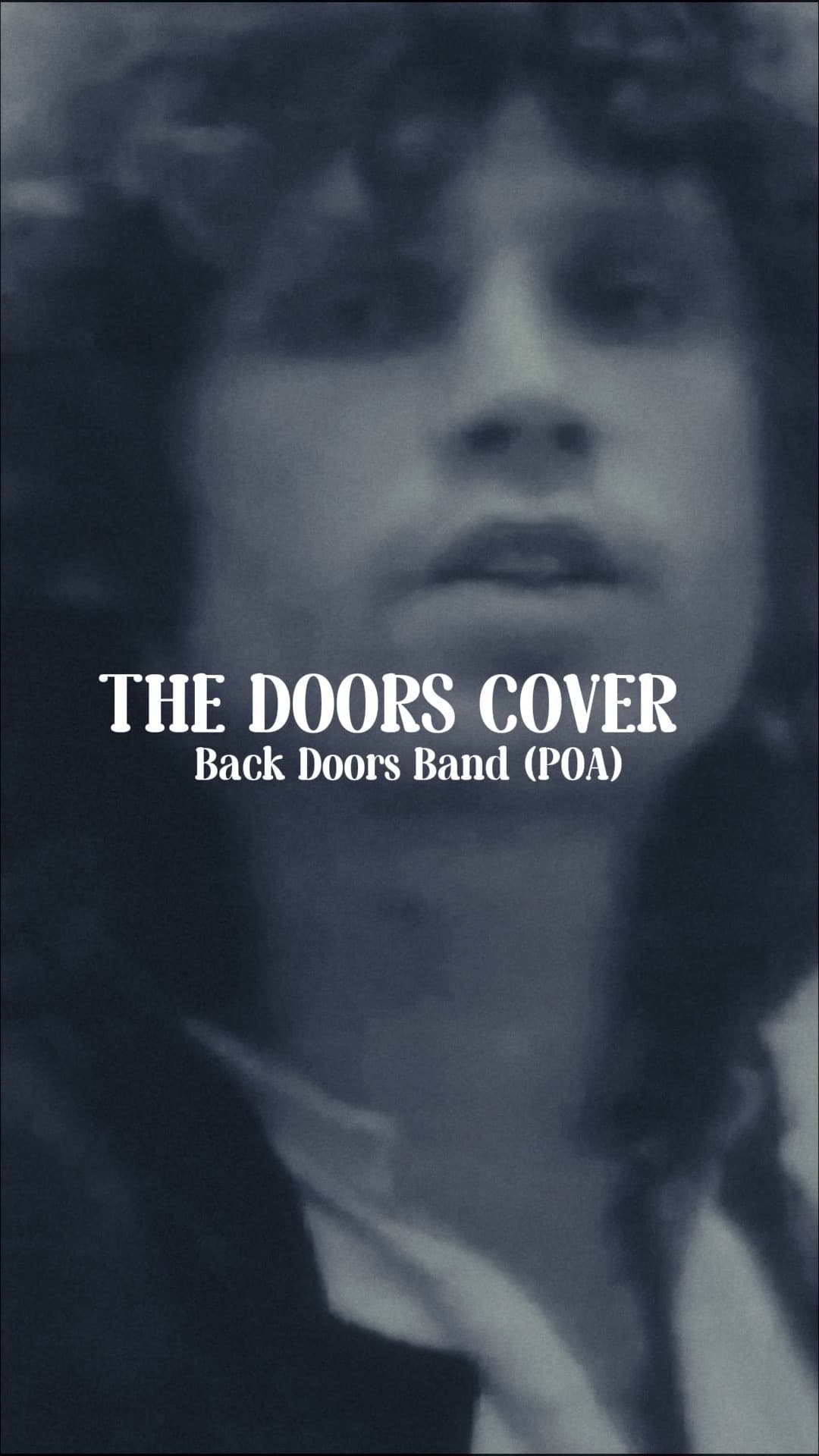 Divulgação de Back Doors Band - The Doors Cover