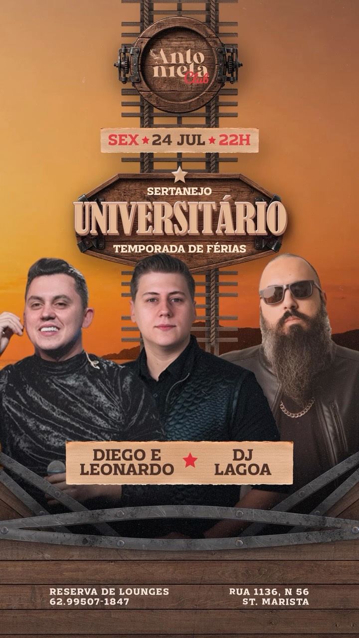 Divulgação de Sertanejo Universitário Temporada de Férias