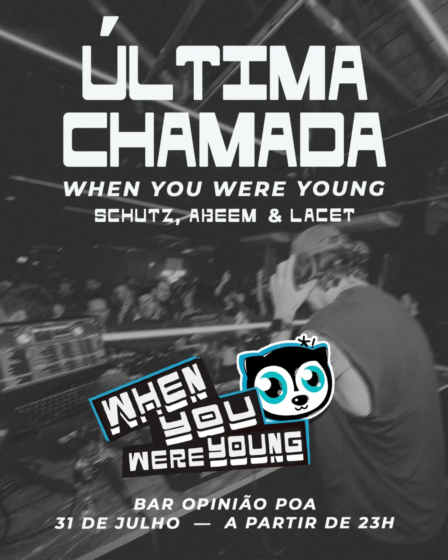 COM O LINE-UP QUE FEZ HISTÓRIA NO BECO 203: SCH...
