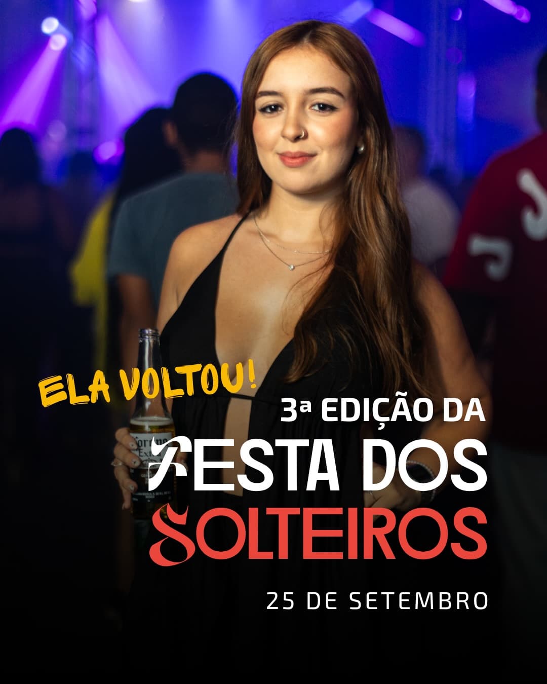 Divulgação de Festa dos Solteiros
