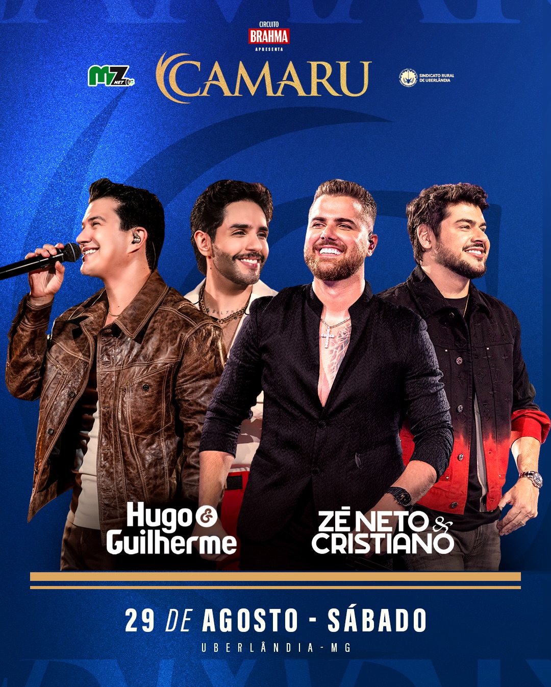 Divulgação de Zé Neto & Cristiano + Hugo & Guilherme