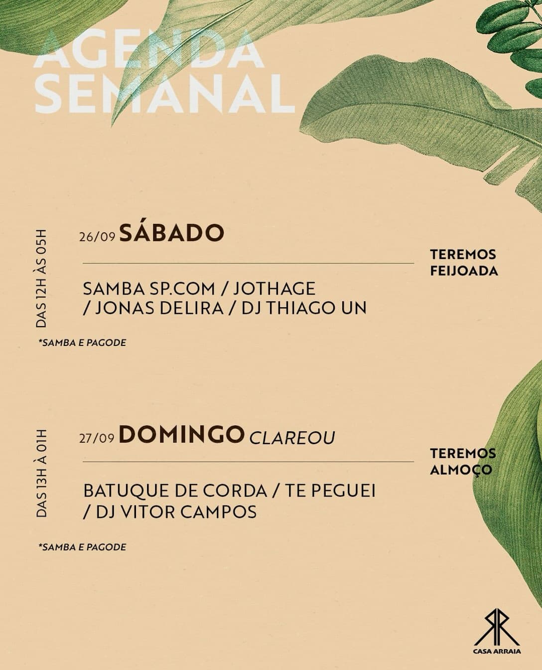 Divulgação de Domingo Clareou