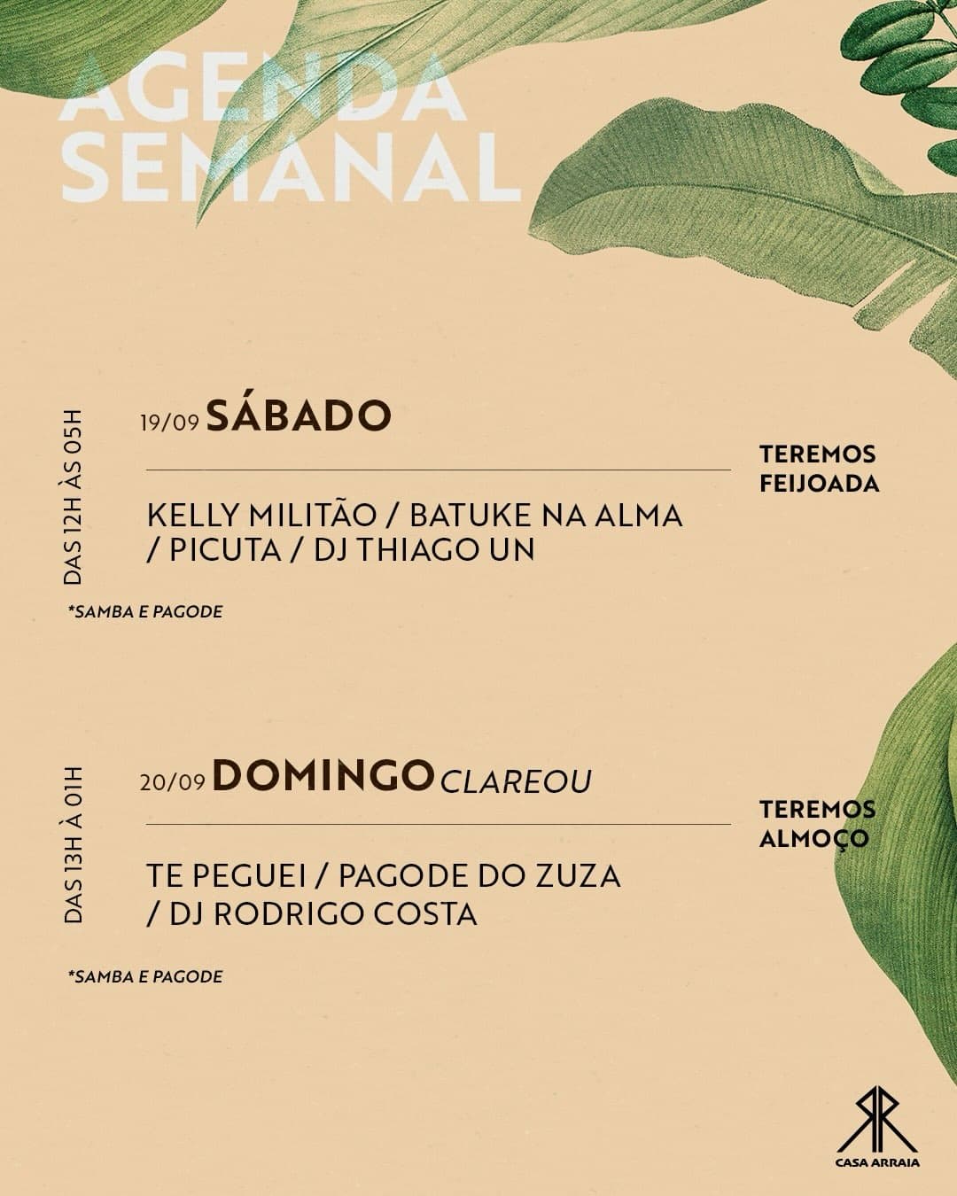 Divulgação de Clareou