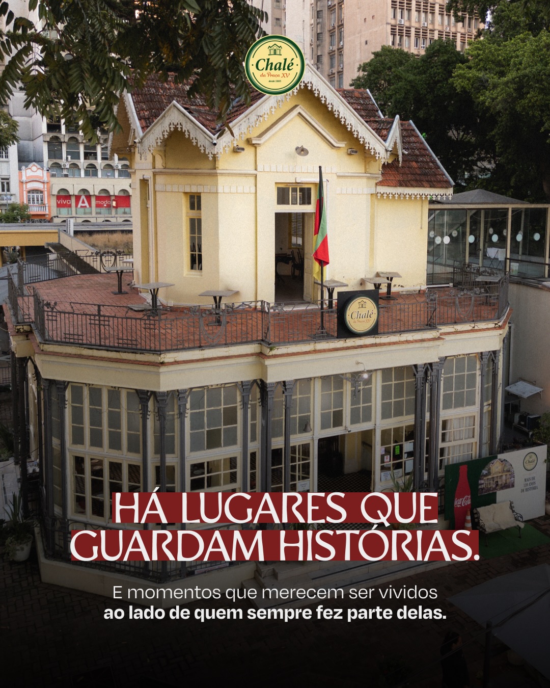 EXISTEM PRESENTES QUE O TEMPO LEVA.