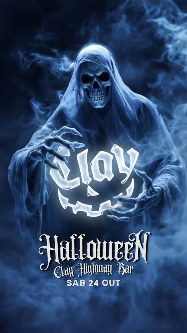 Divulgação de HALLOWEEN NO CLAY HIGHWAY BAR - 24 DE OUTUBRO EM CURITIBA! Dia 24 de Outubro tem Halloween no Clay H