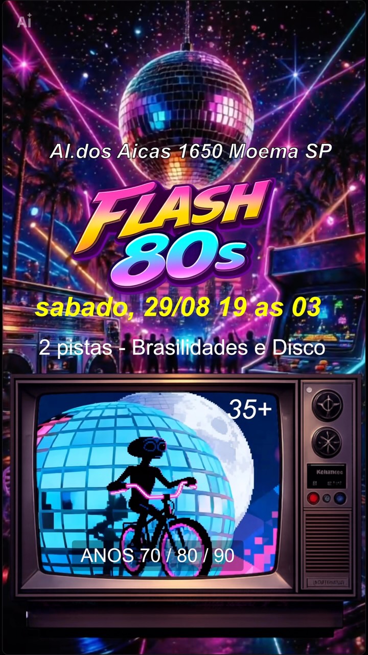 Divulgação de Flash 80s