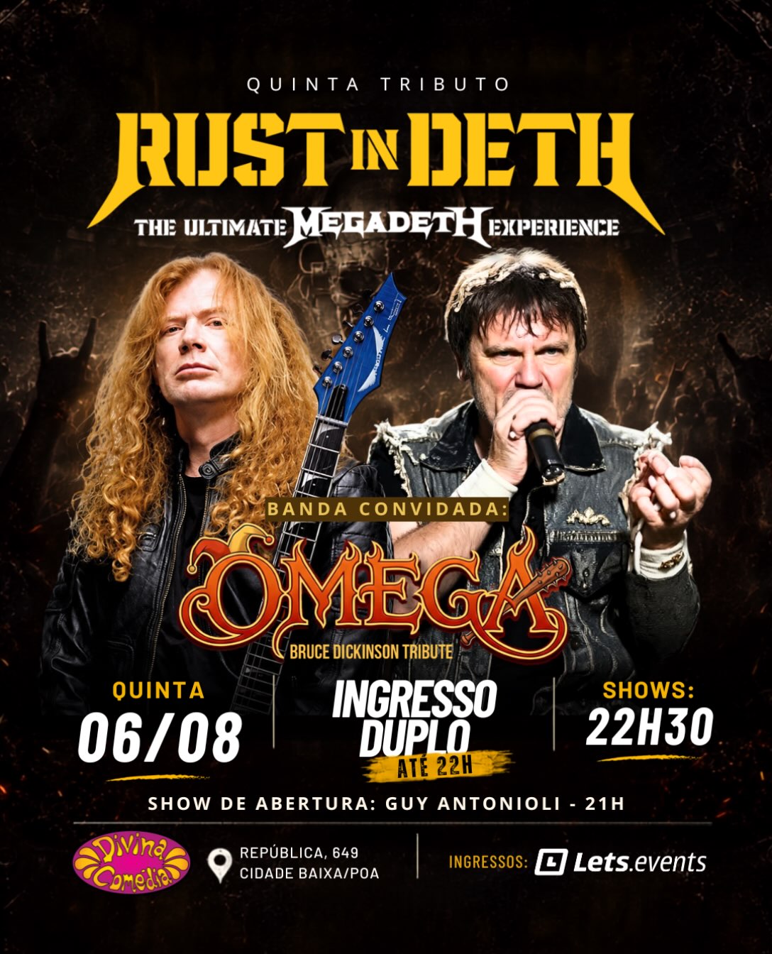 🔥 QUINTA, 06/08 – RUST IN DEATH: THE ULTIMATE ...