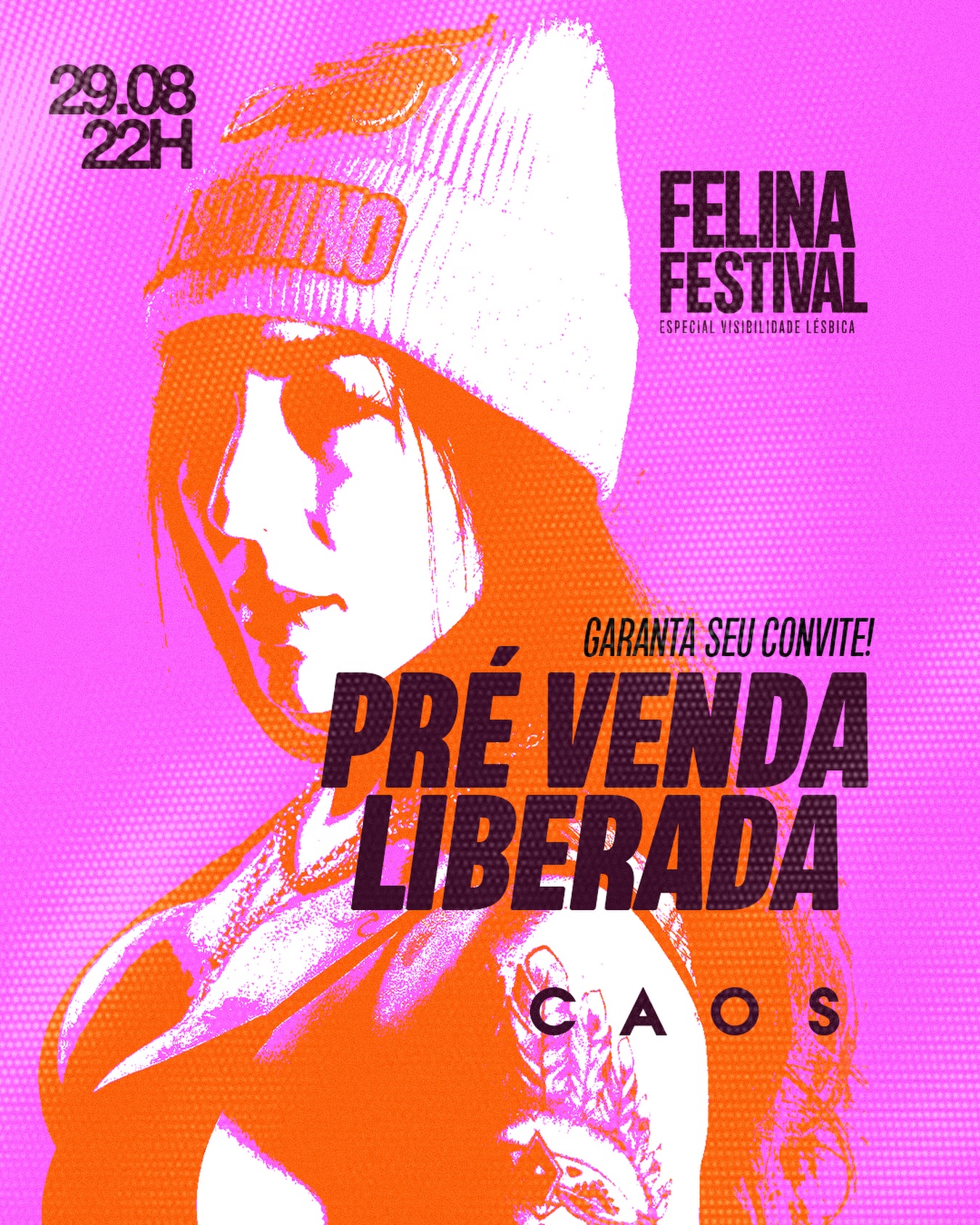 PRÉ-VENDA LIBERADA PARA O MAIOR FESTIVAL SÁFICO...