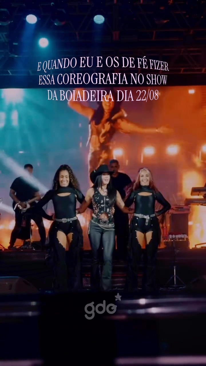 Divulgação de Show da Boiadeira