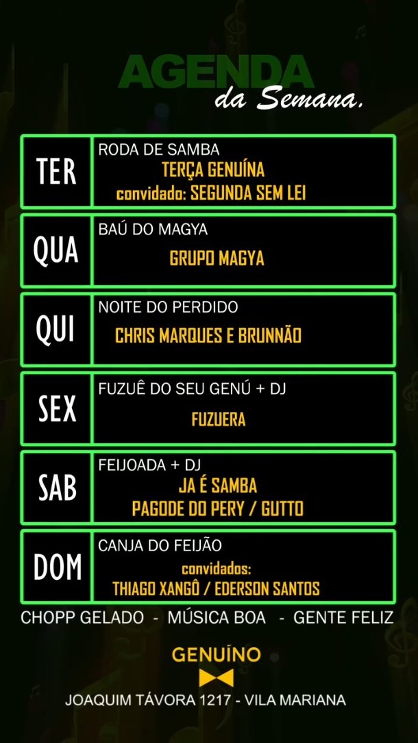 Divulgação de FEIJOADA + DJ