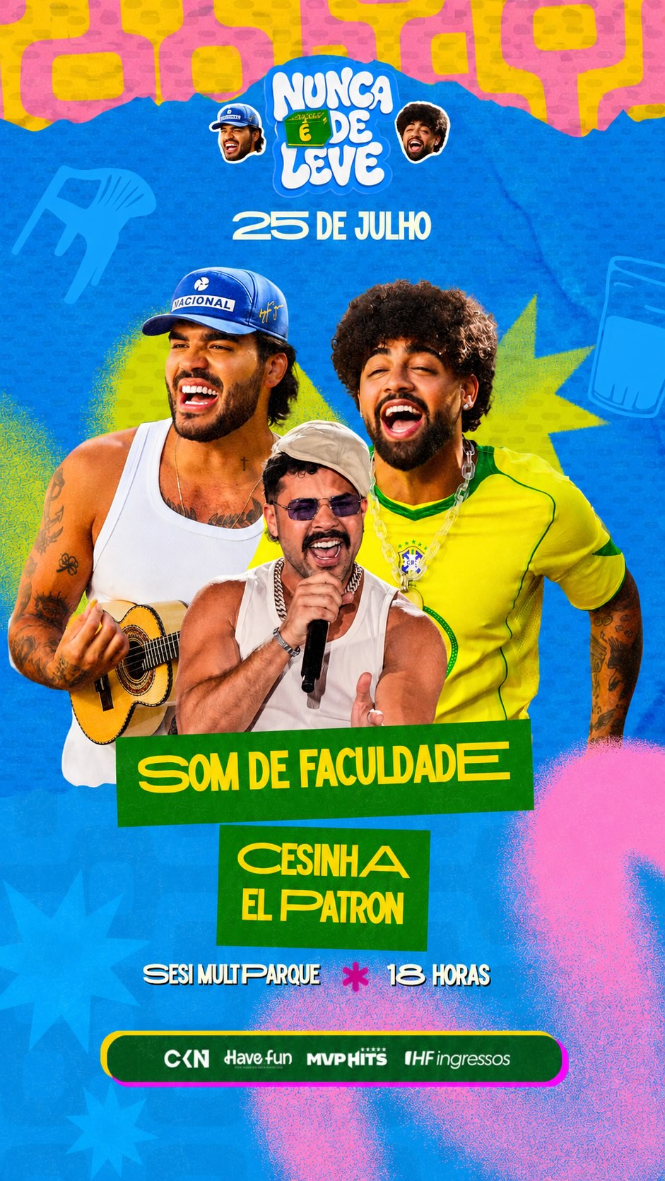 Divulgação de Som de Faculdade com Cesinha El Patron