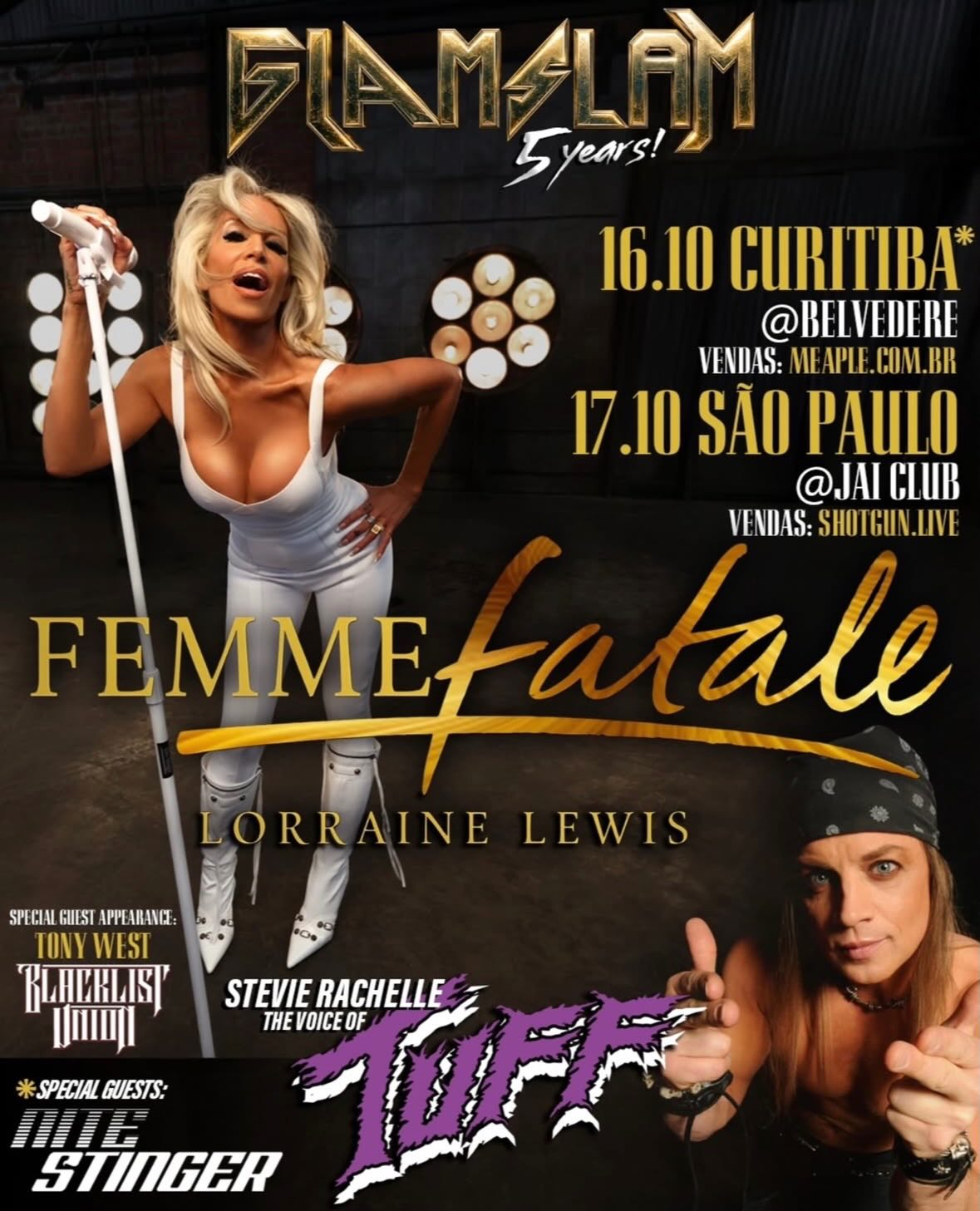 A GLAMSLAM PARTY CHEGA AO SEU 5⁰ ANIVERSÁRIO CO...