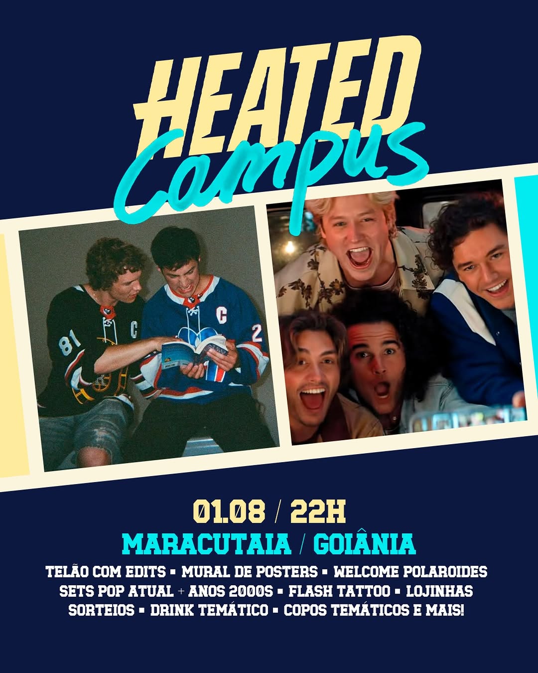 Divulgação de HEATED CAMPUS