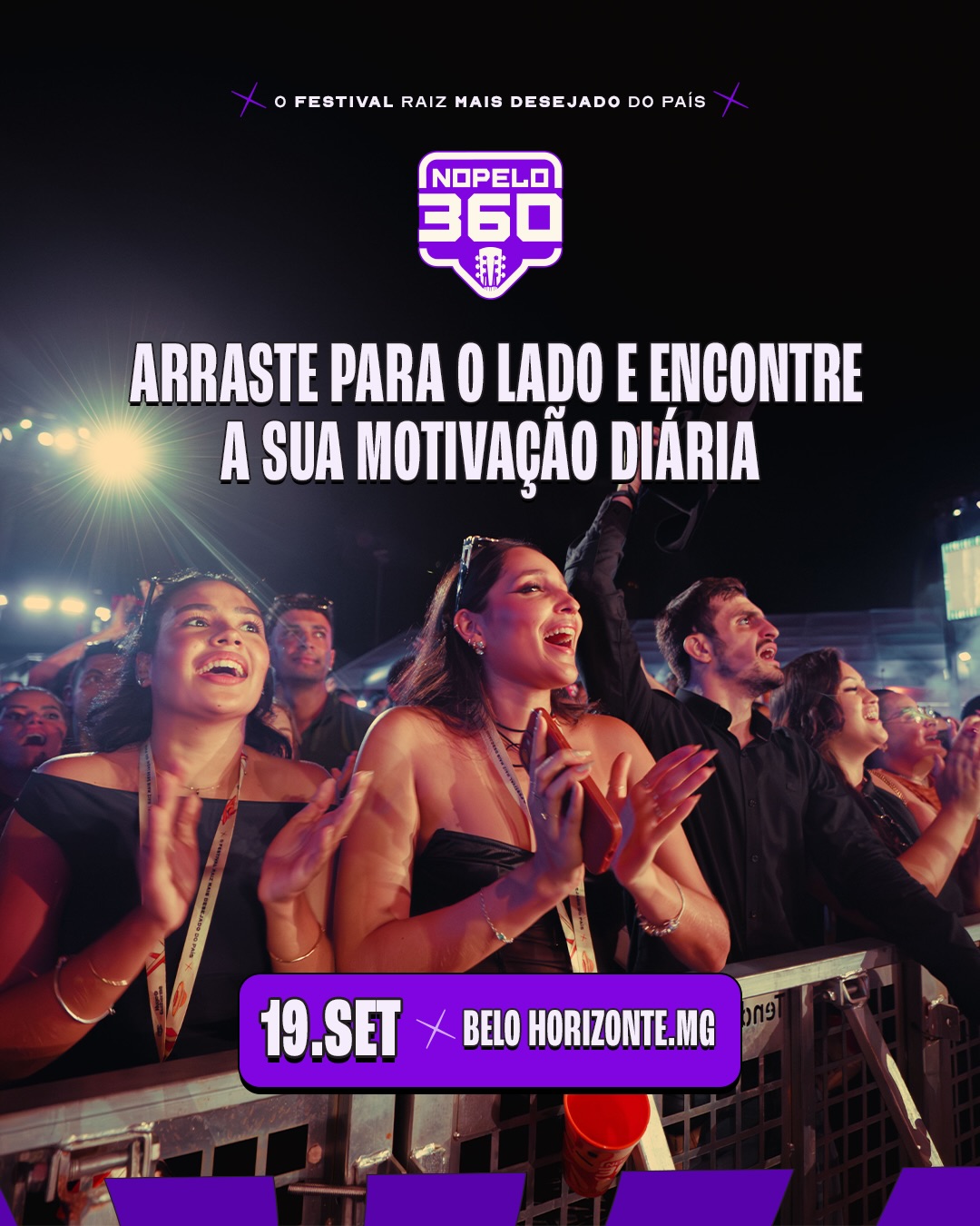 Divulgação de NoPelo 360 Festival
