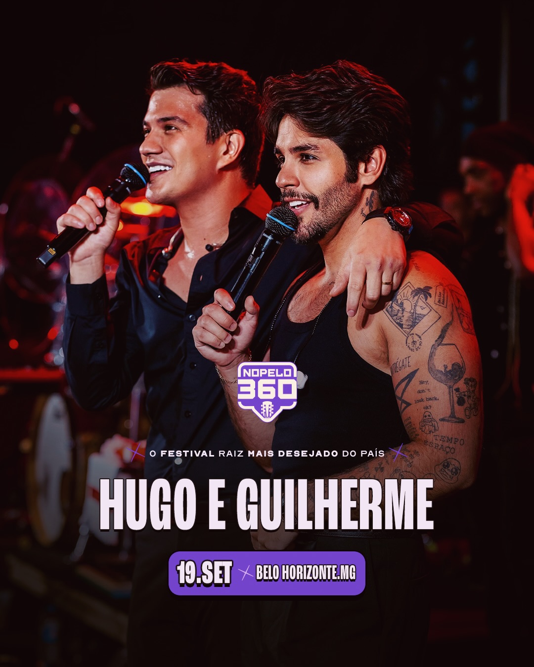 Divulgação de Hugo e Guilherme