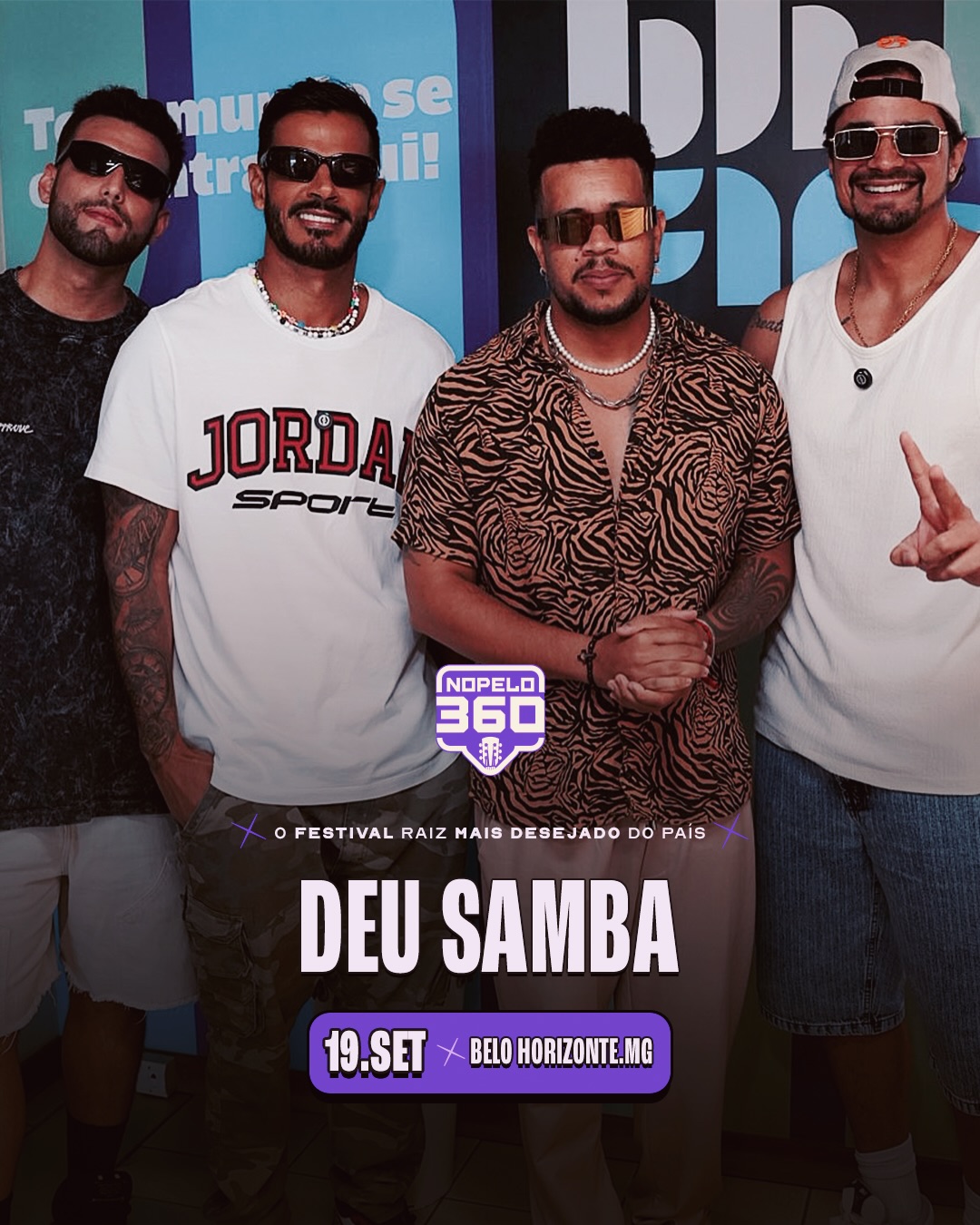 Divulgação de Deu Samba