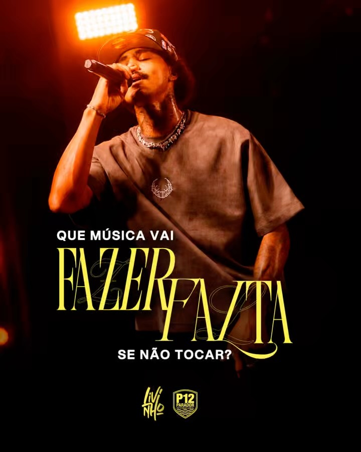 Divulgação de Mc Livinho no P12