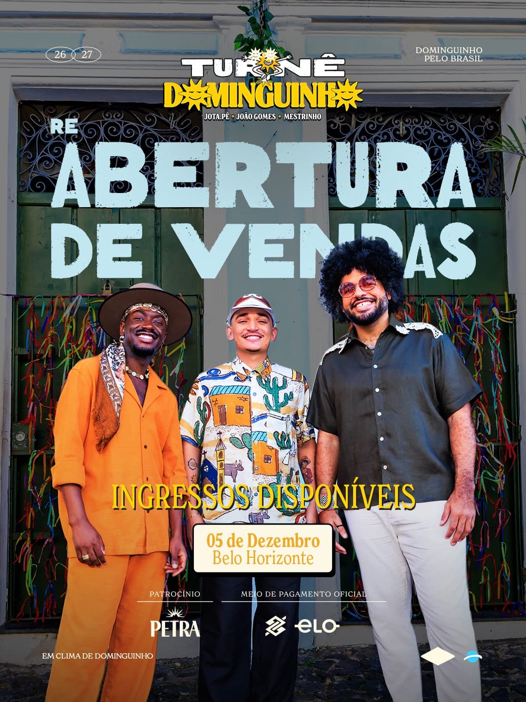 Divulgação de Dominguinho em BH