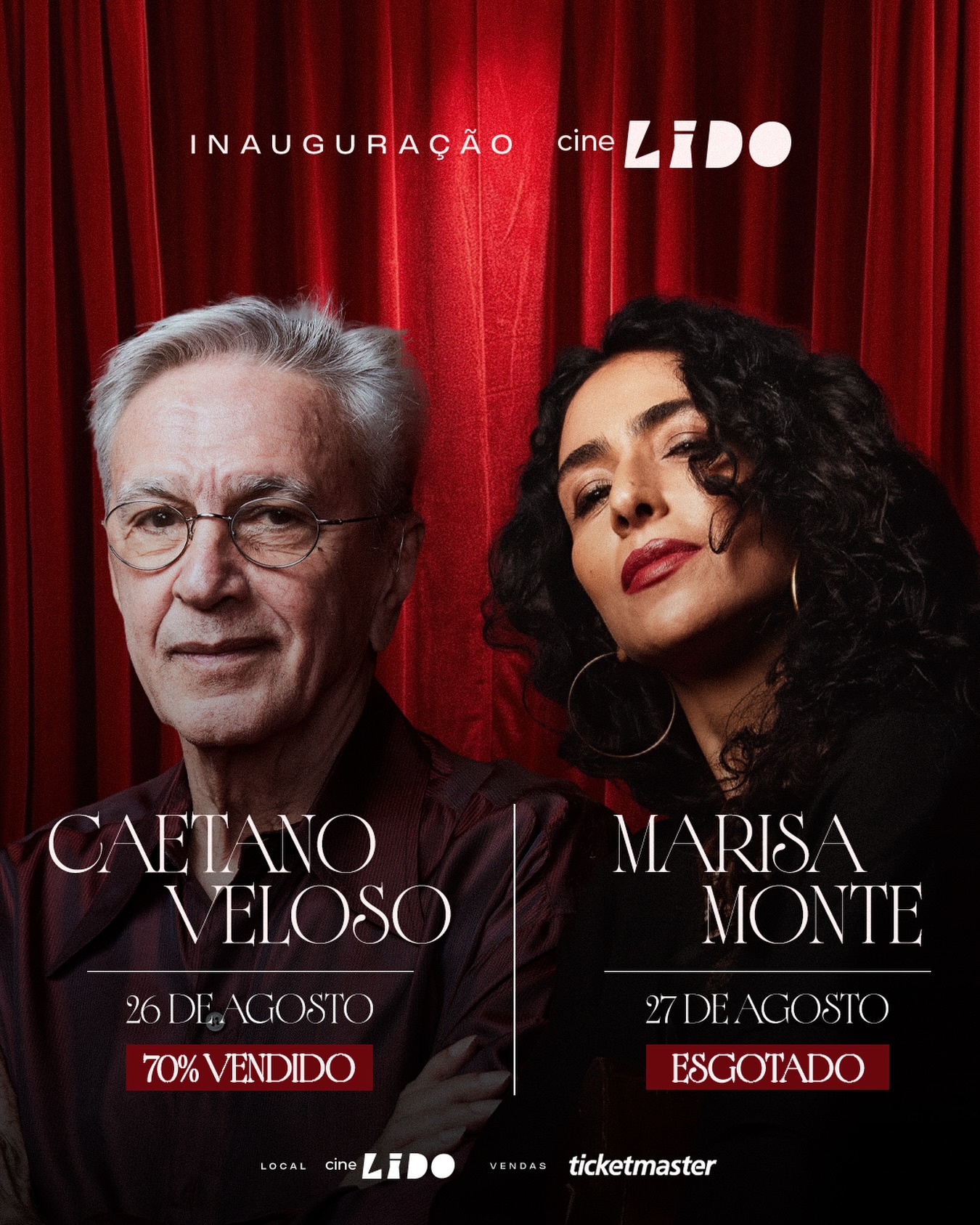 O CINE LIDO ABRE AS PORTAS EM GRANDE ESTILO. ✨