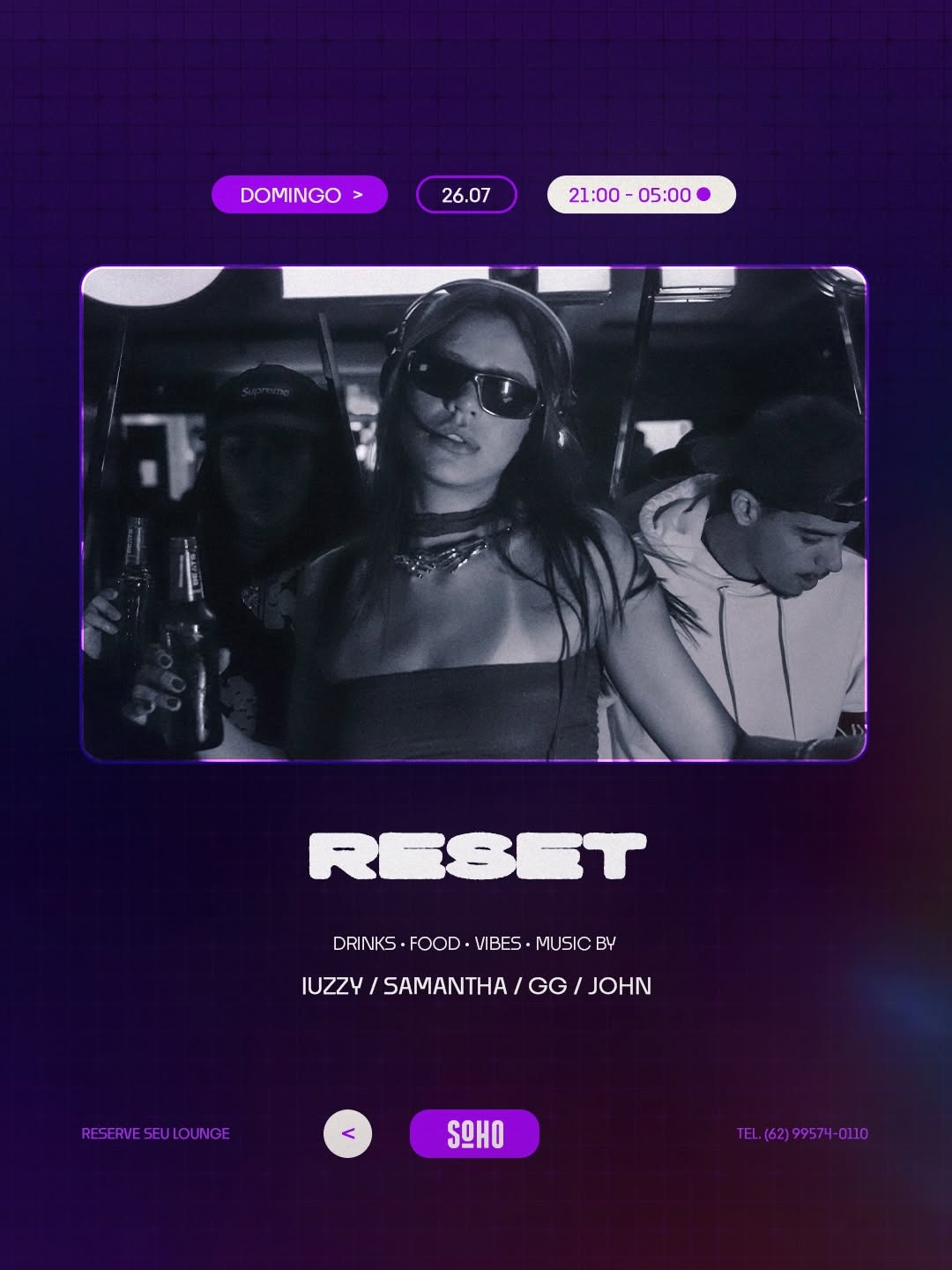 Divulgação de Reset