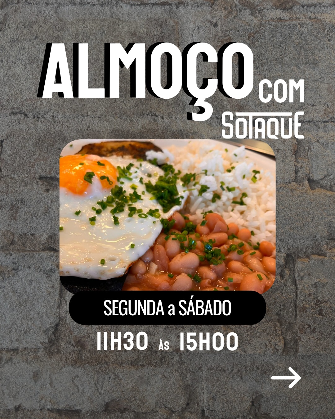 Divulgação de Almoço