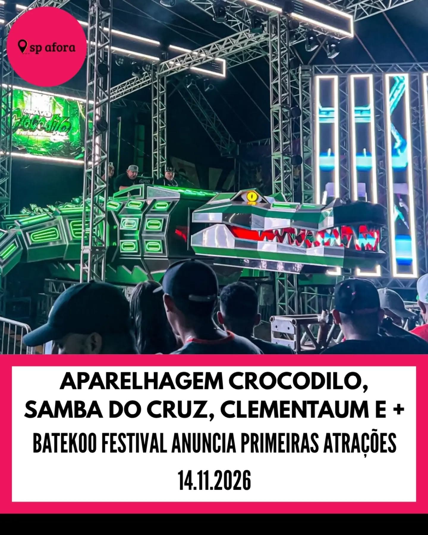 Divulgação de BATEKOO Festival 2026