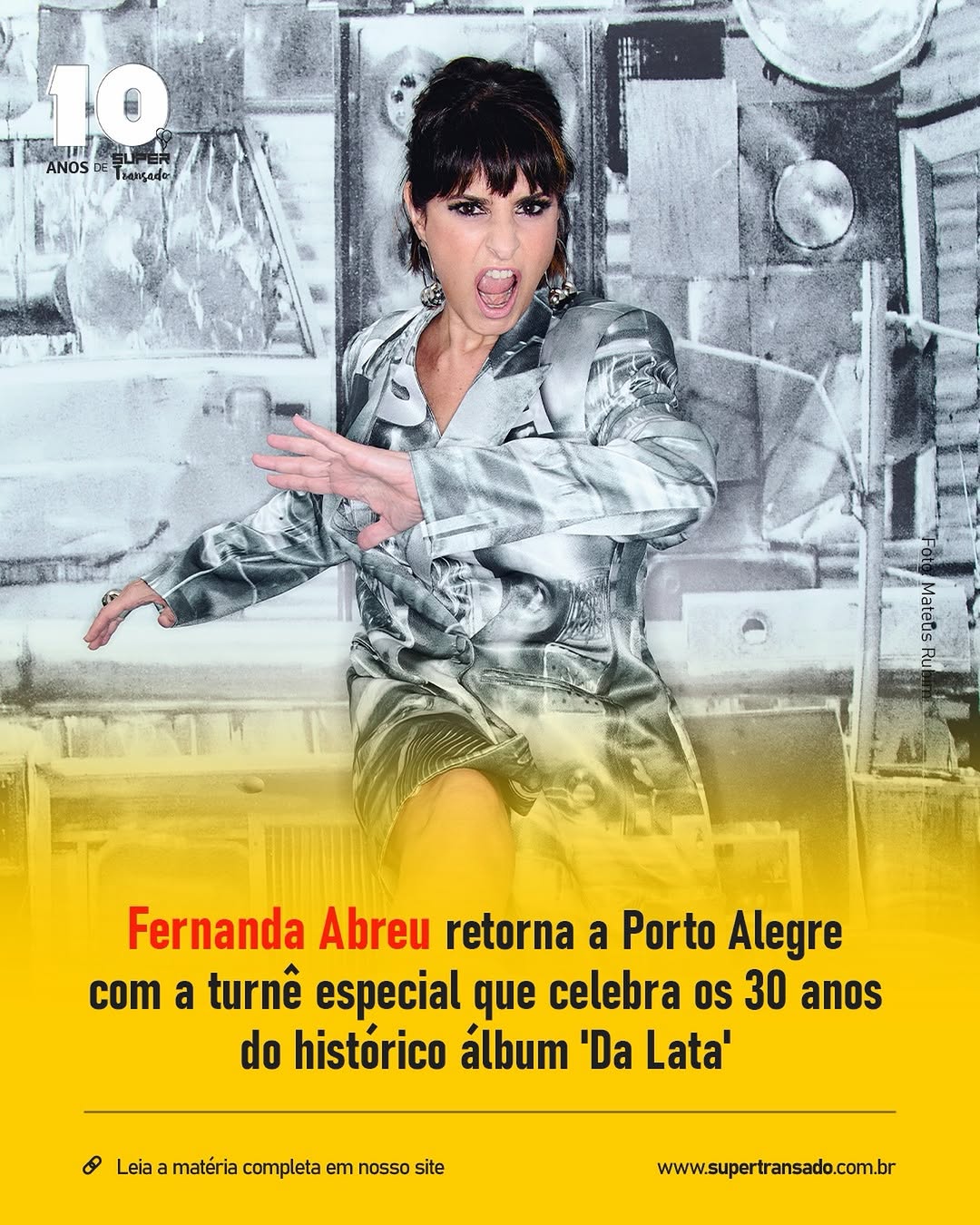 FERNANDA ABREU VAI VOLTAR A PORTO ALEGRE PARA C...