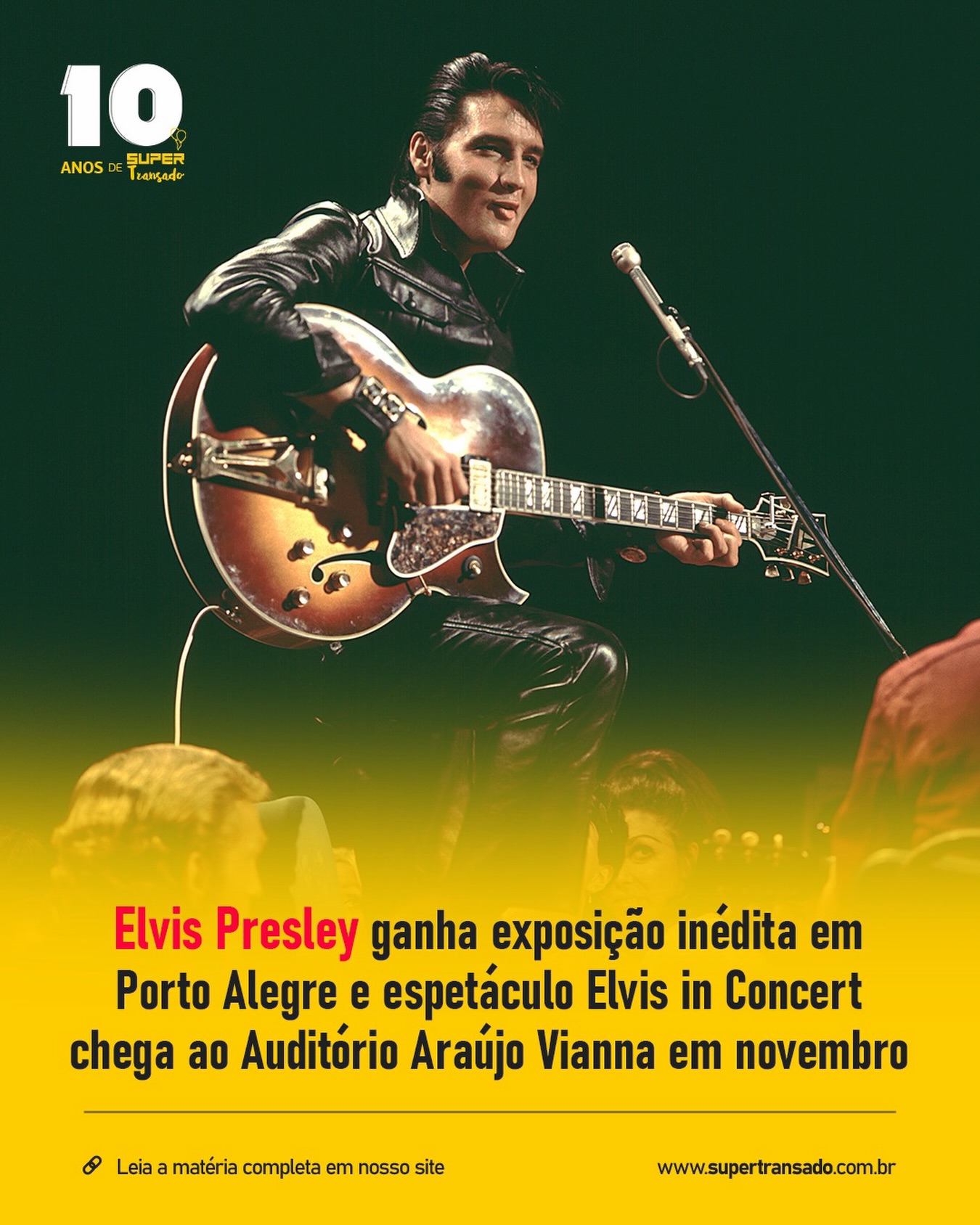 Divulgação de Elvis in Concert