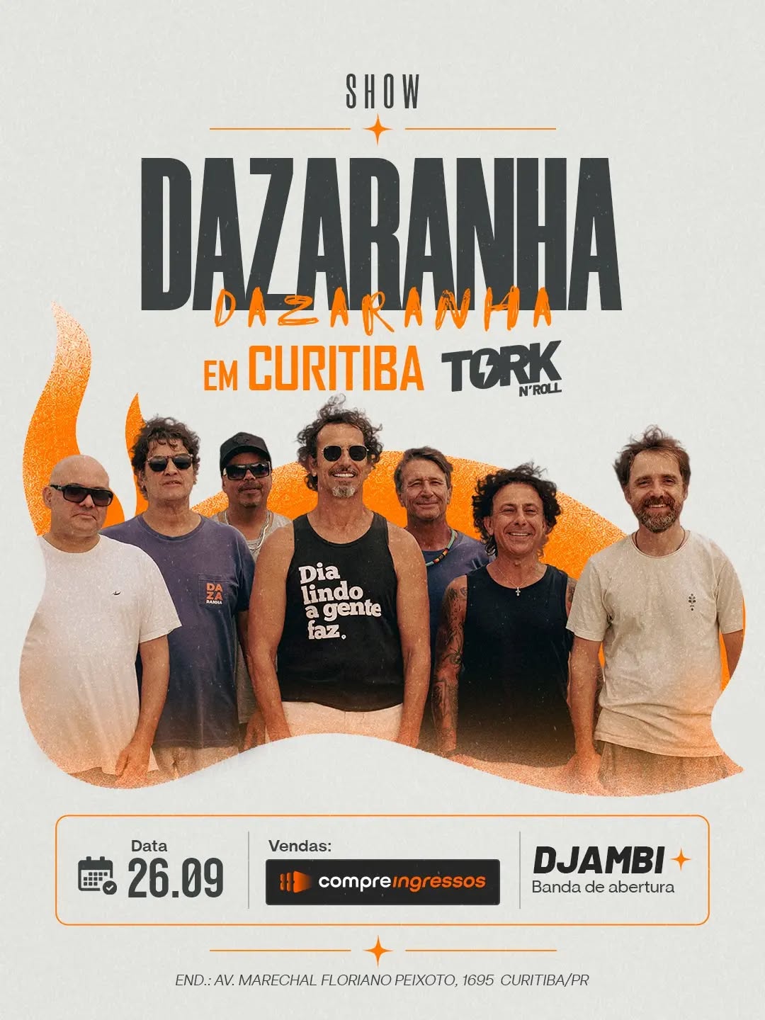 Divulgação de Dazarmanha no Tork