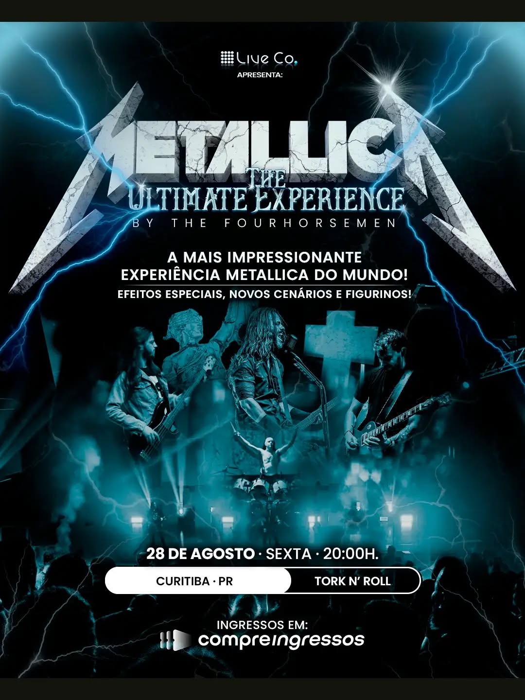 Divulgação de Metallica: The Ultimate Experience