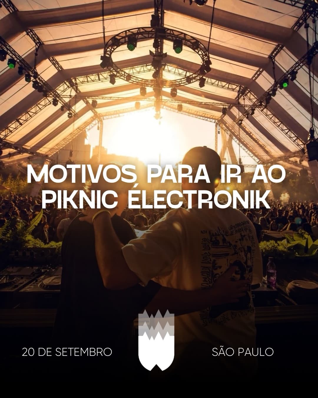 Divulgação de Piknic Électronik São Paulo