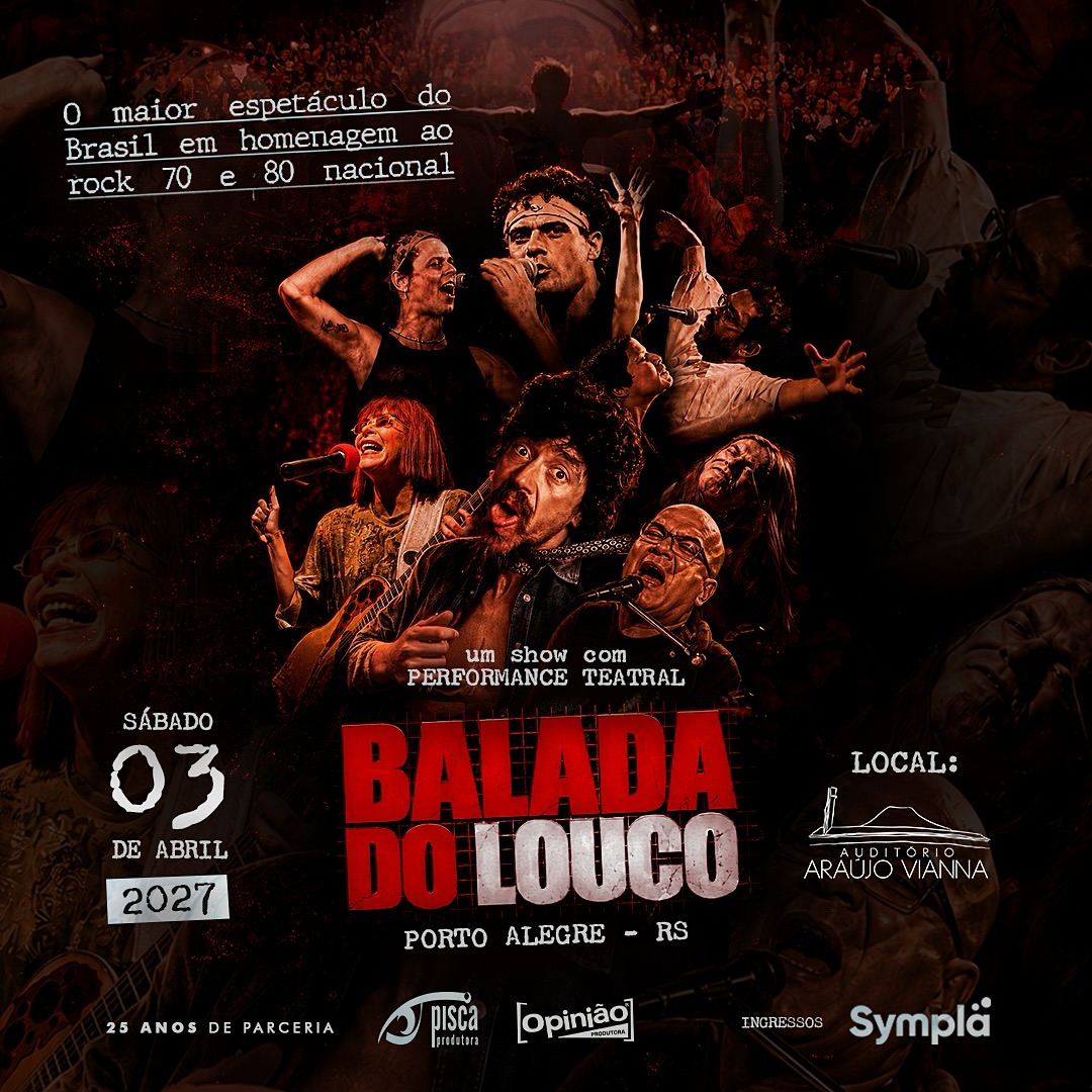 Divulgação de Balada do Louco
