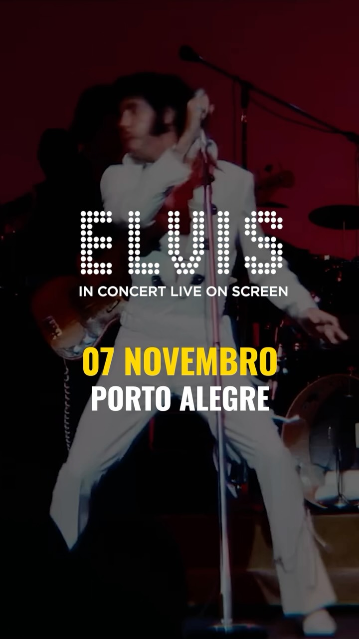 Divulgação de Elvis In Concert — Live on Screen
