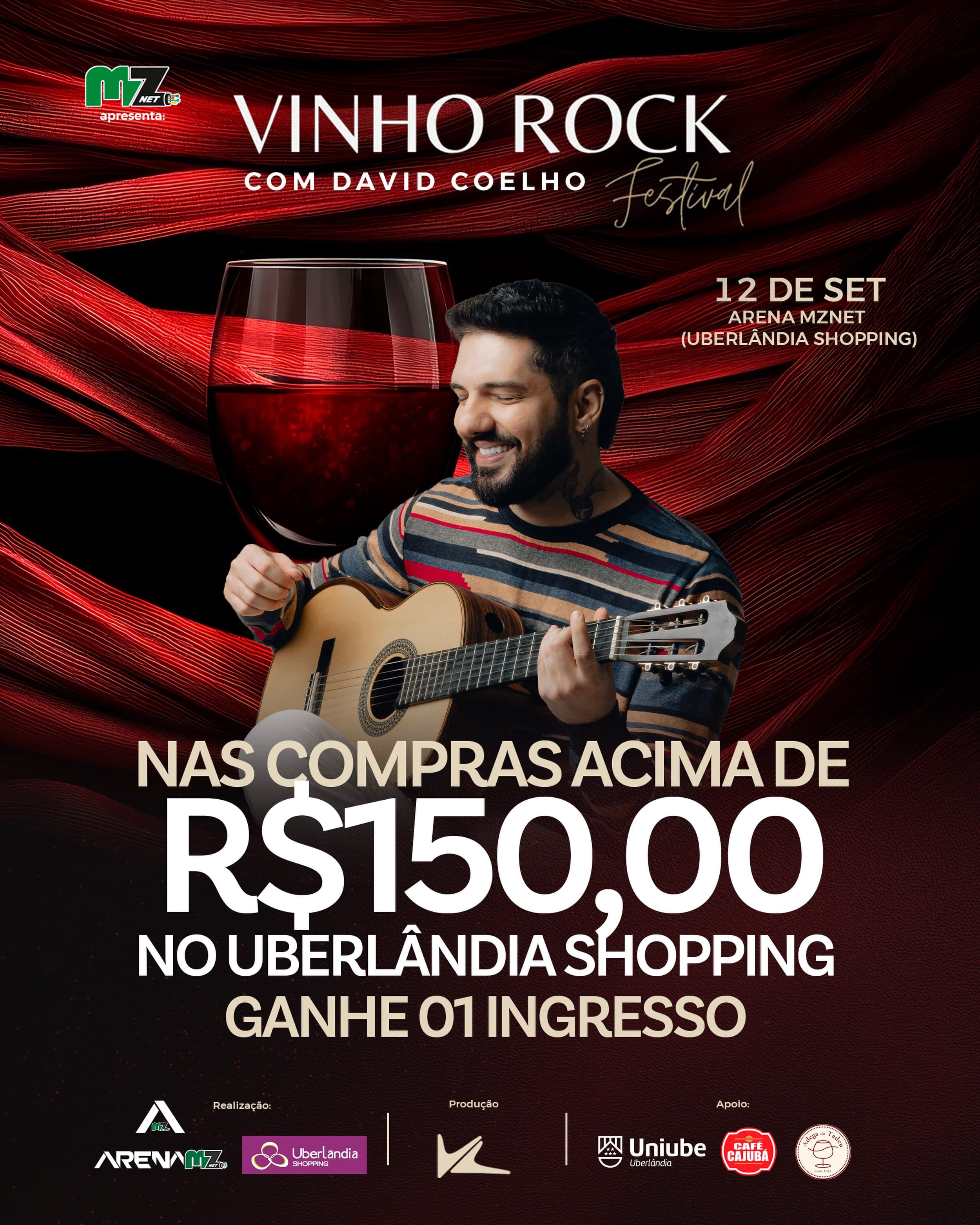 Divulgação de Vinho Rock Festival