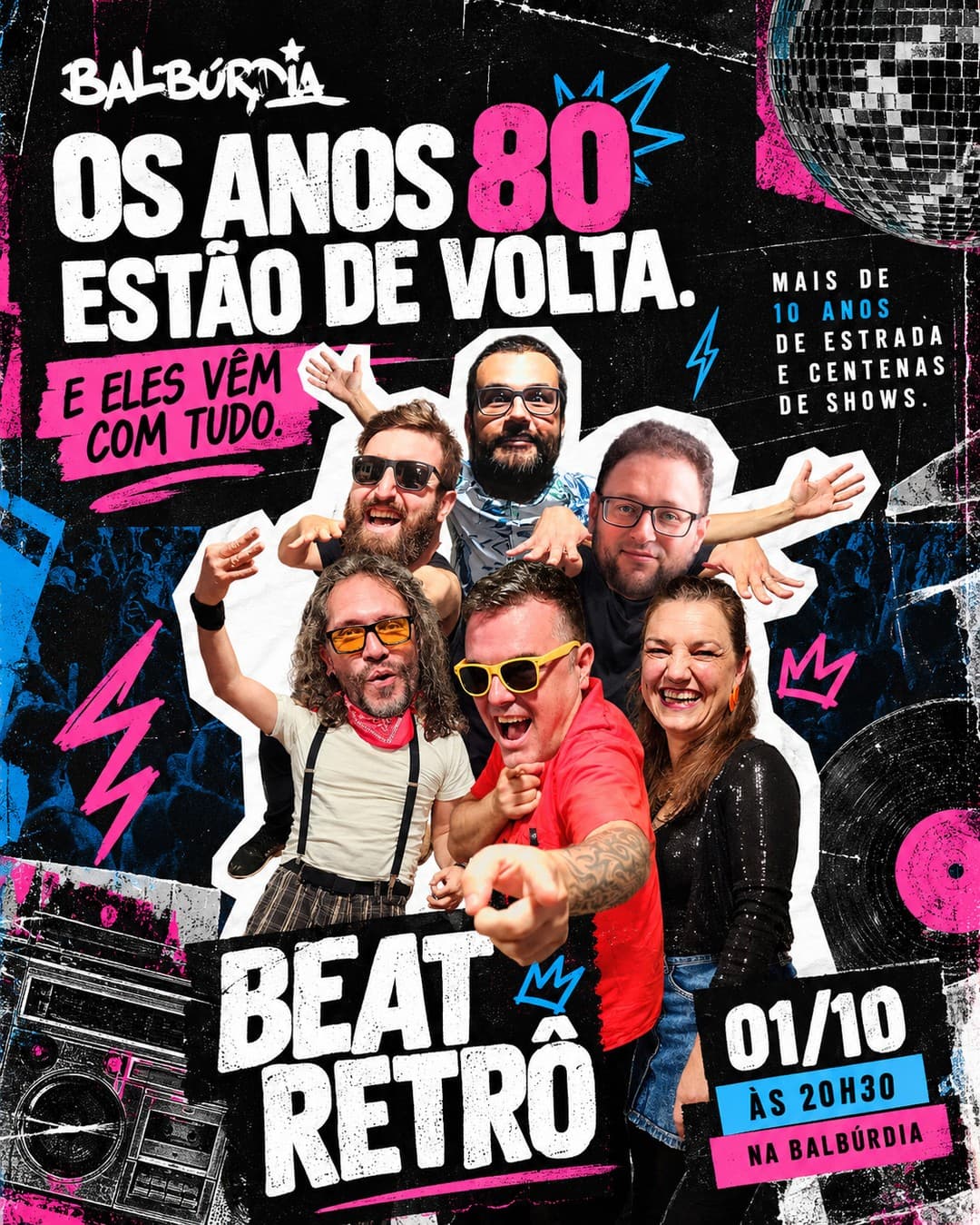 Divulgação de Beat Retrô
