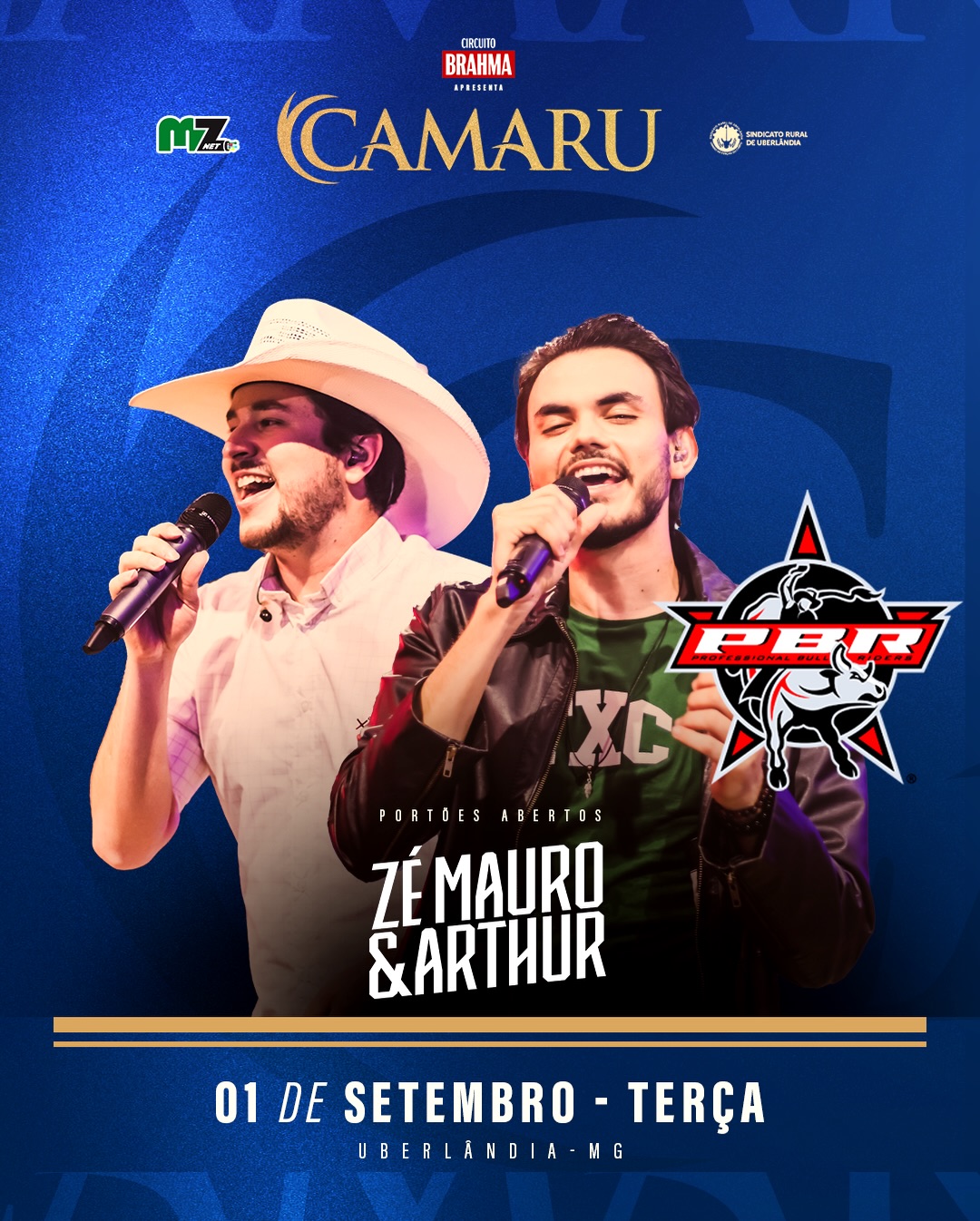 Divulgação de Etapa Mundial PBR + Zé Mauro & Arthur