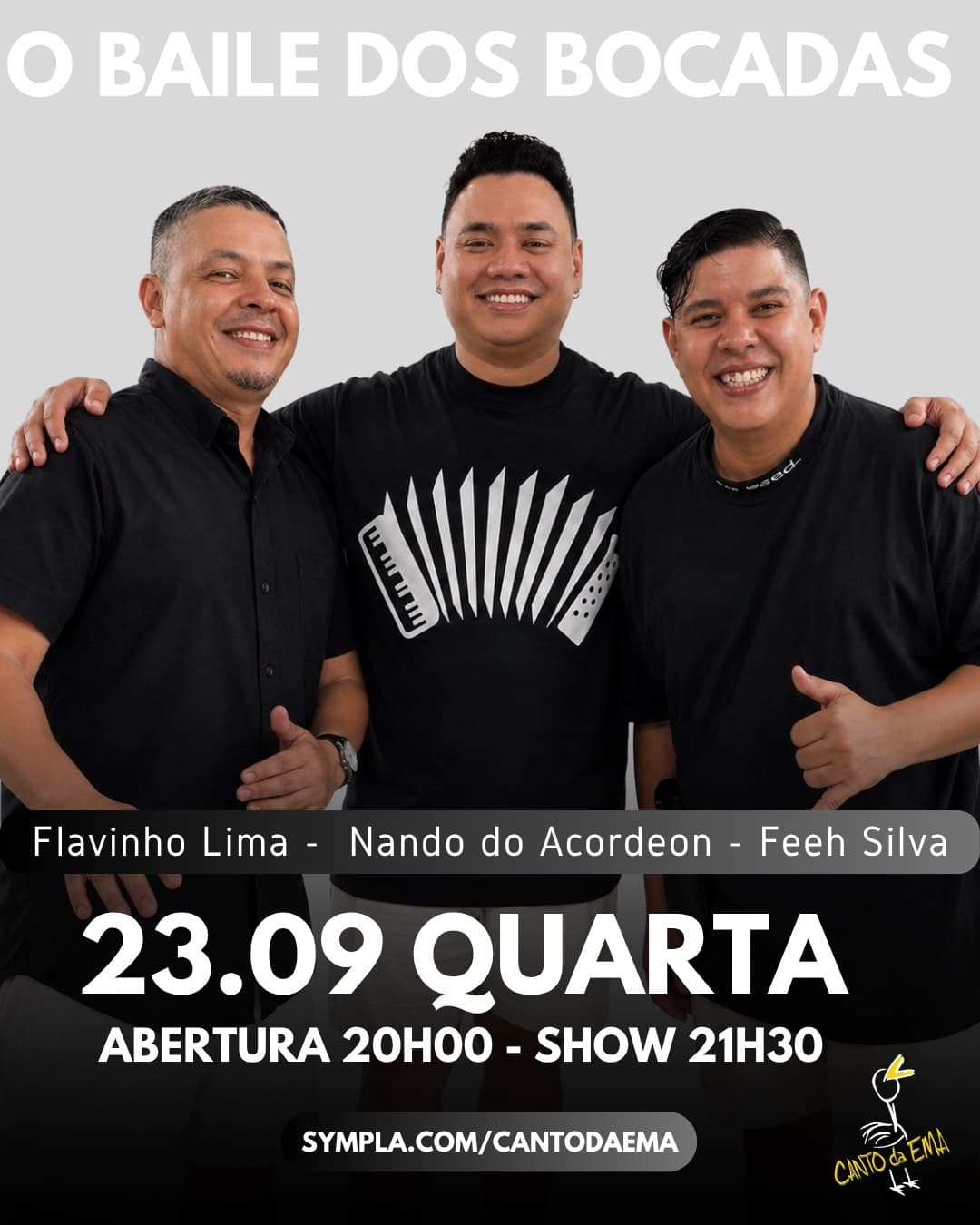 Divulgação de O Baile dos Bocadas
