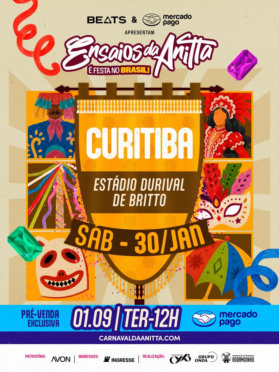 Divulgação de Ensaios da Anitta