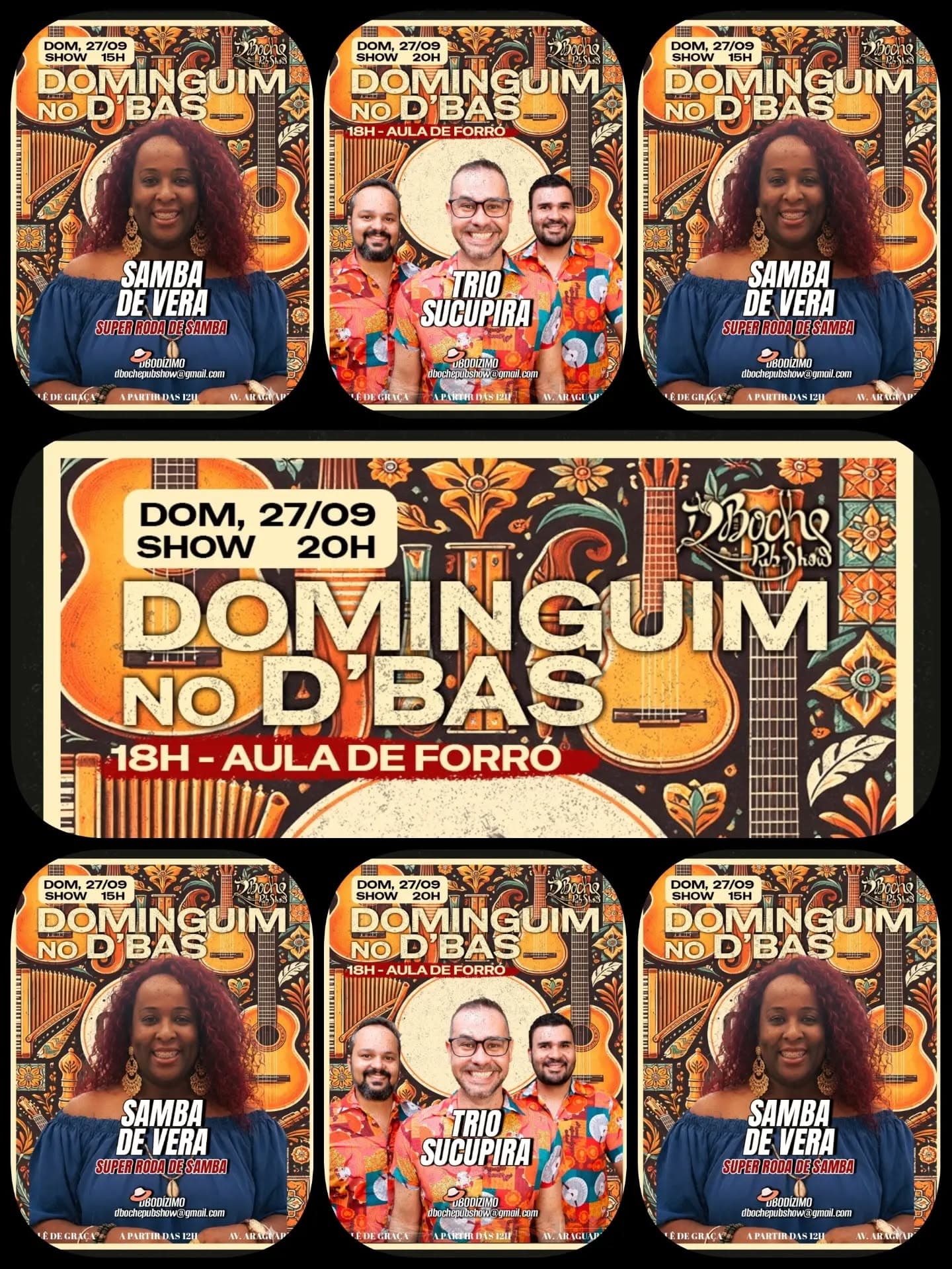 Divulgação de Dominguim no D'Bas