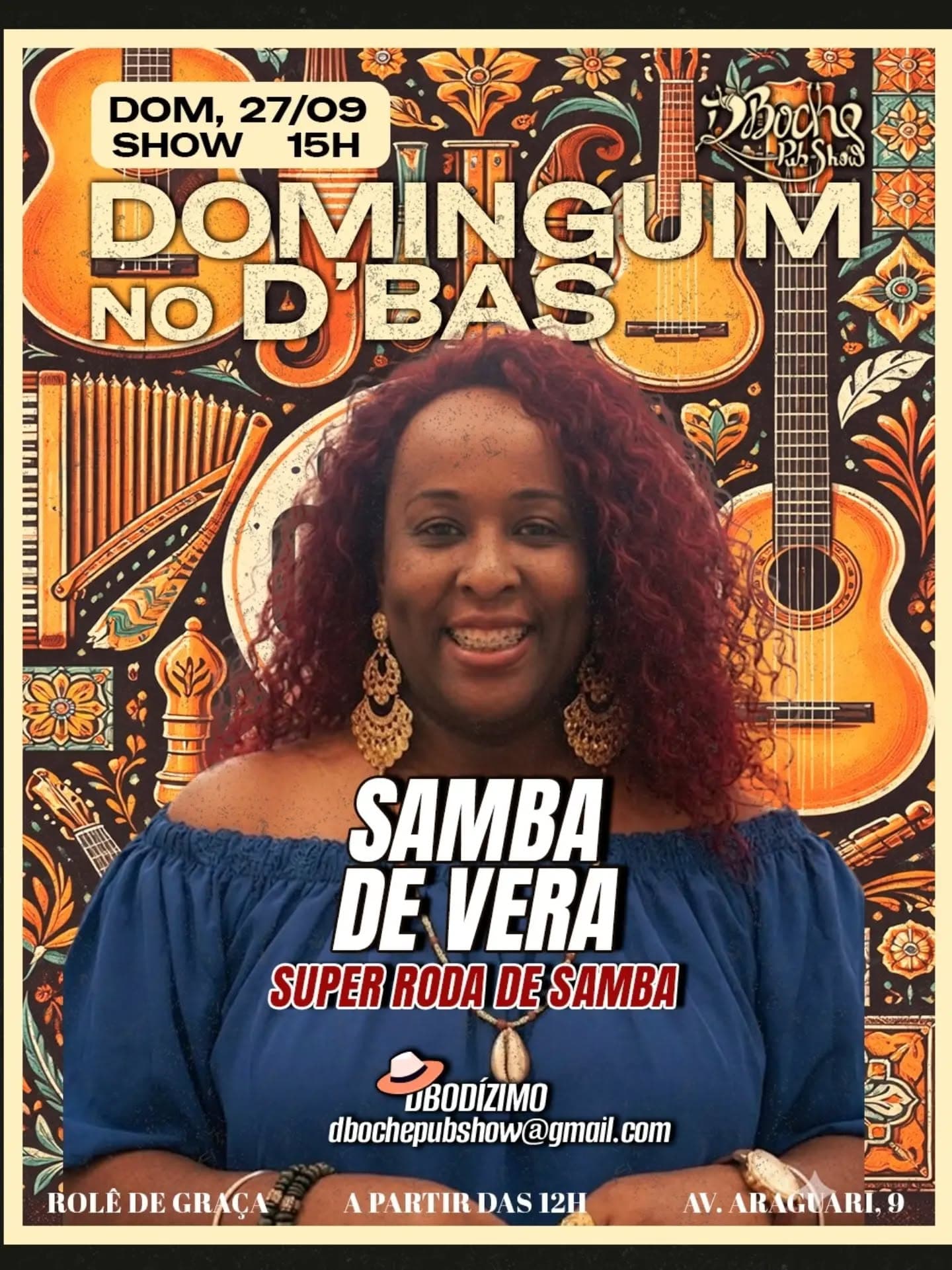Divulgação de Samba de Vera - Super Roda de Samba