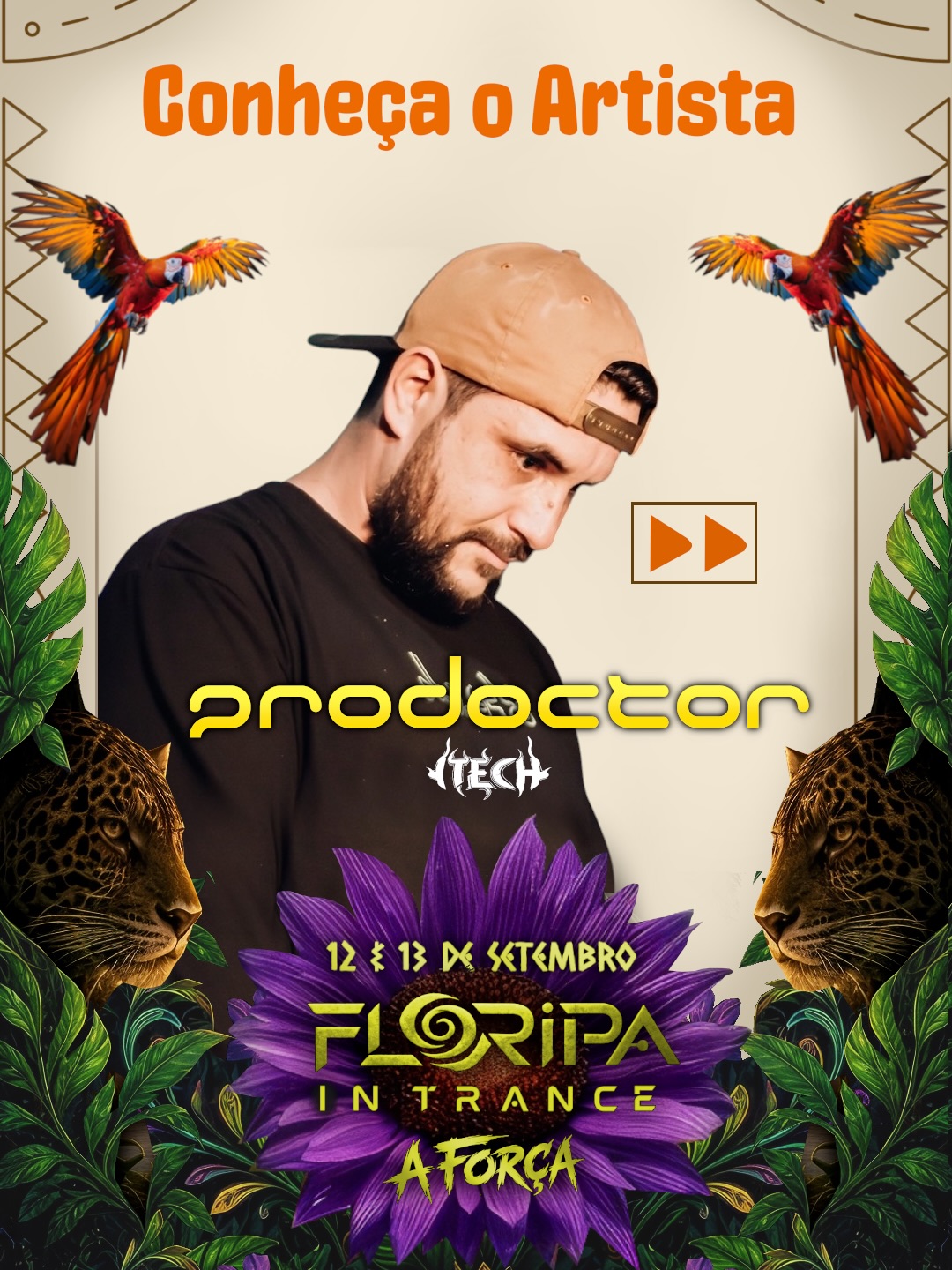 Divulgação de Floripa In Trance A Força