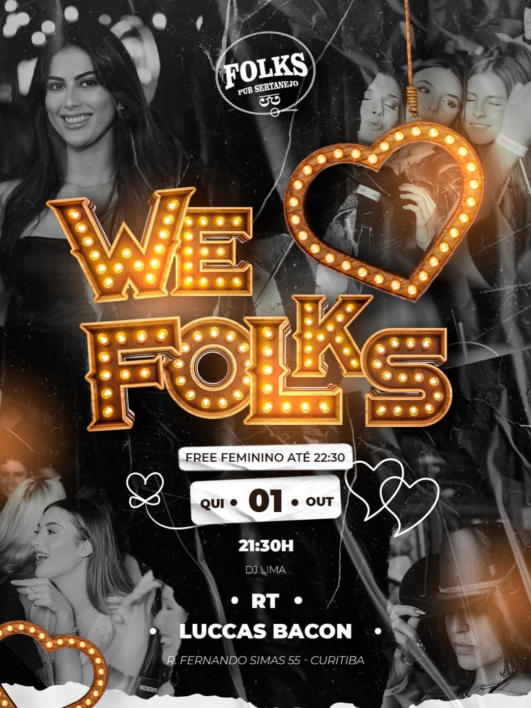 Divulgação de We Love Folks