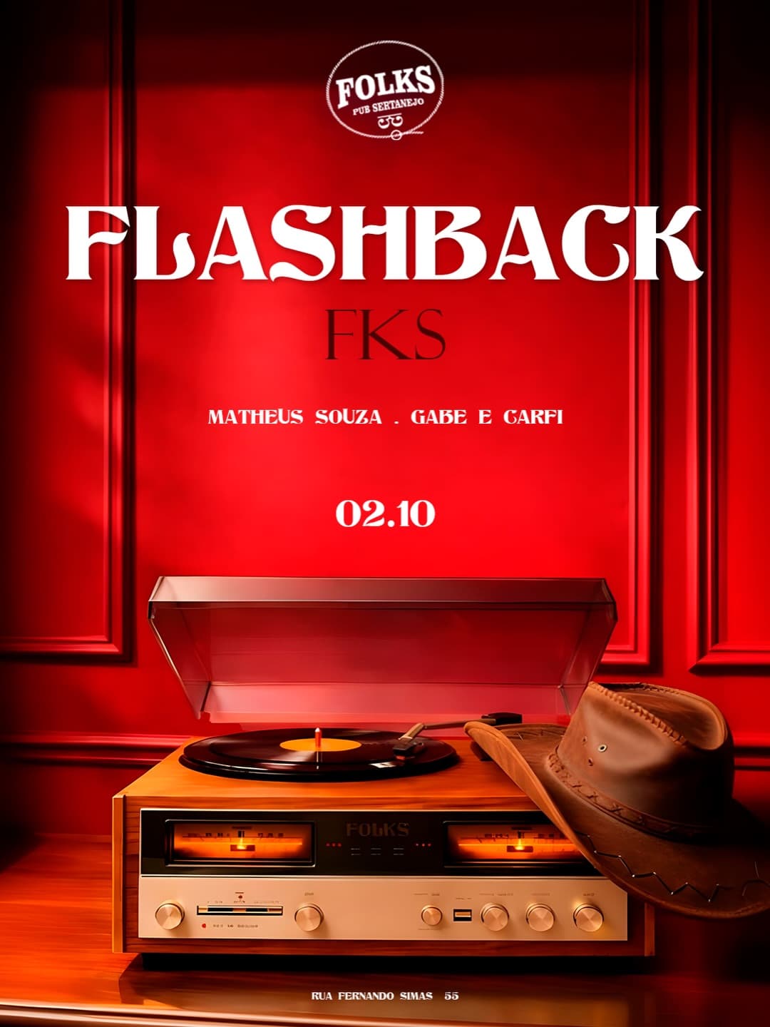 Divulgação de Flashback FKS