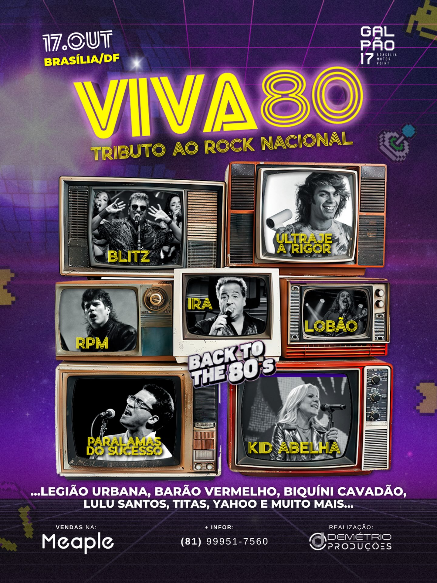 Divulgação de Viva 80