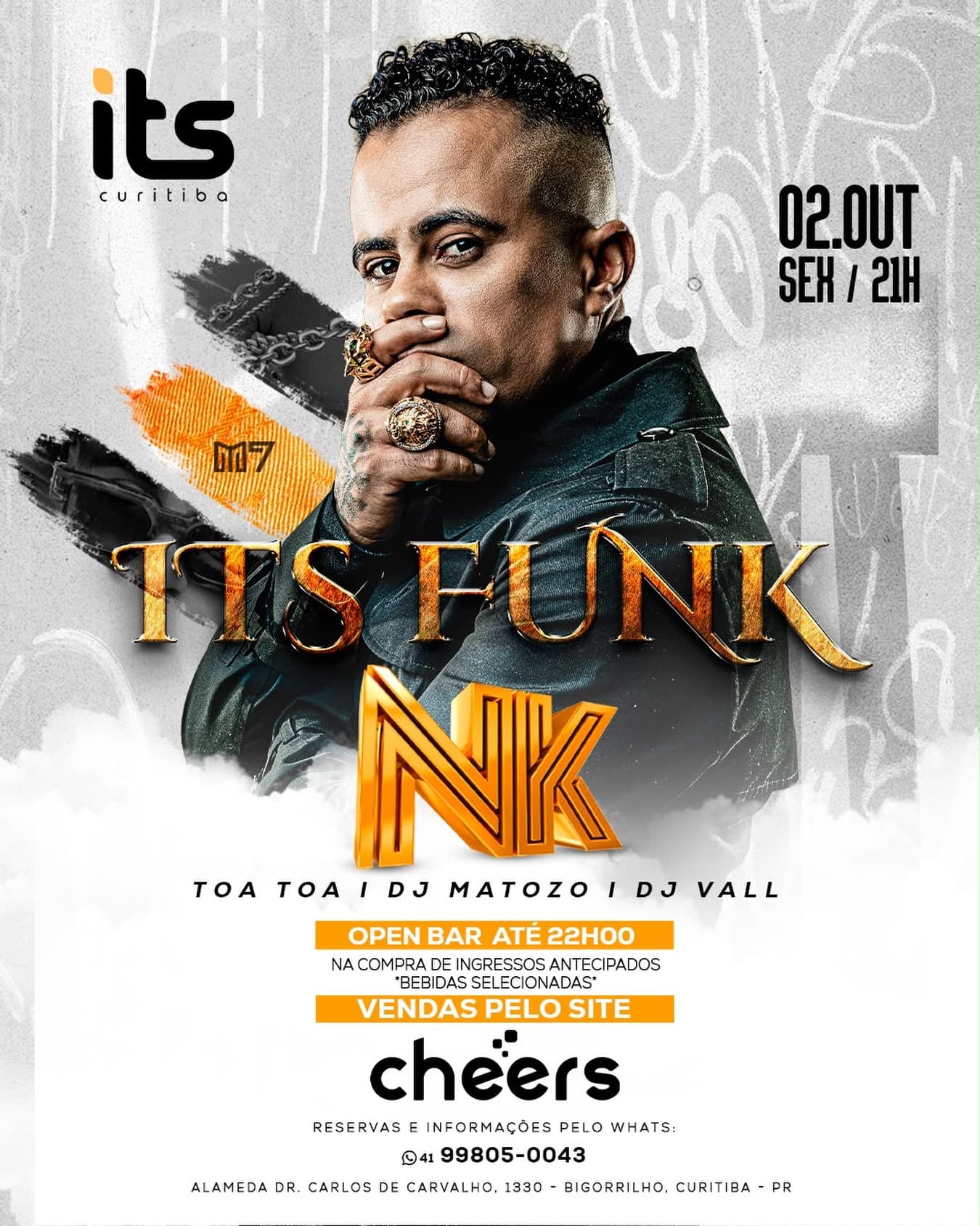 Divulgação de ITS Funk - MC Neguinho do Kaxeta