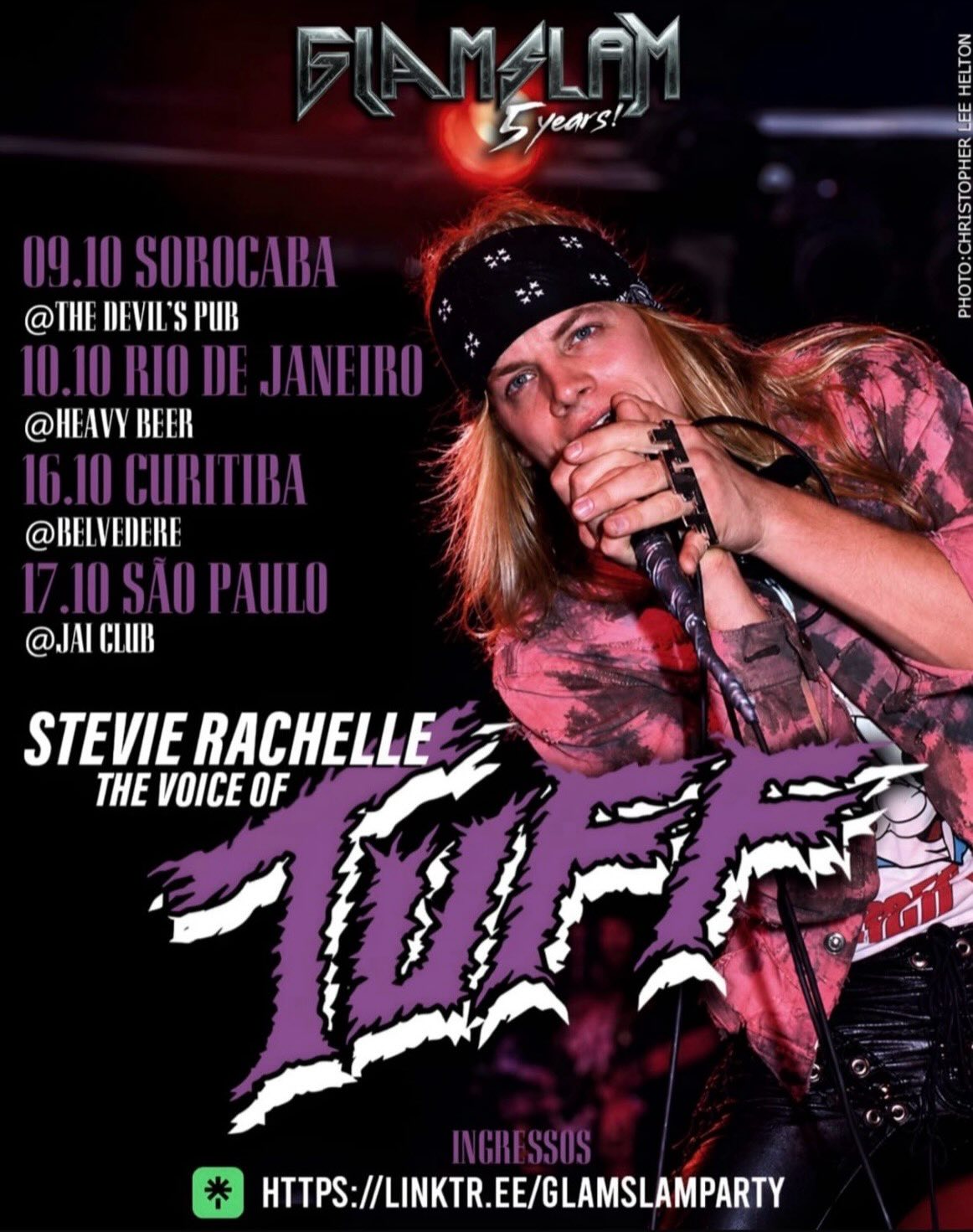 Divulgação de Stevie Rachelle the Voice of Tuff