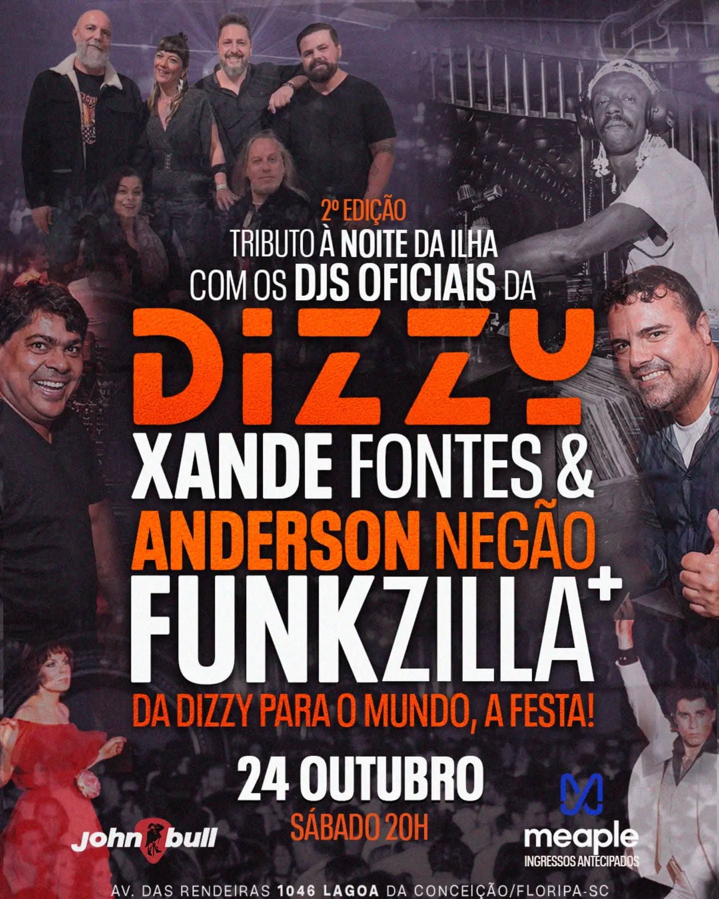 Divulgação de 2ª Edição da Festa Dizzy