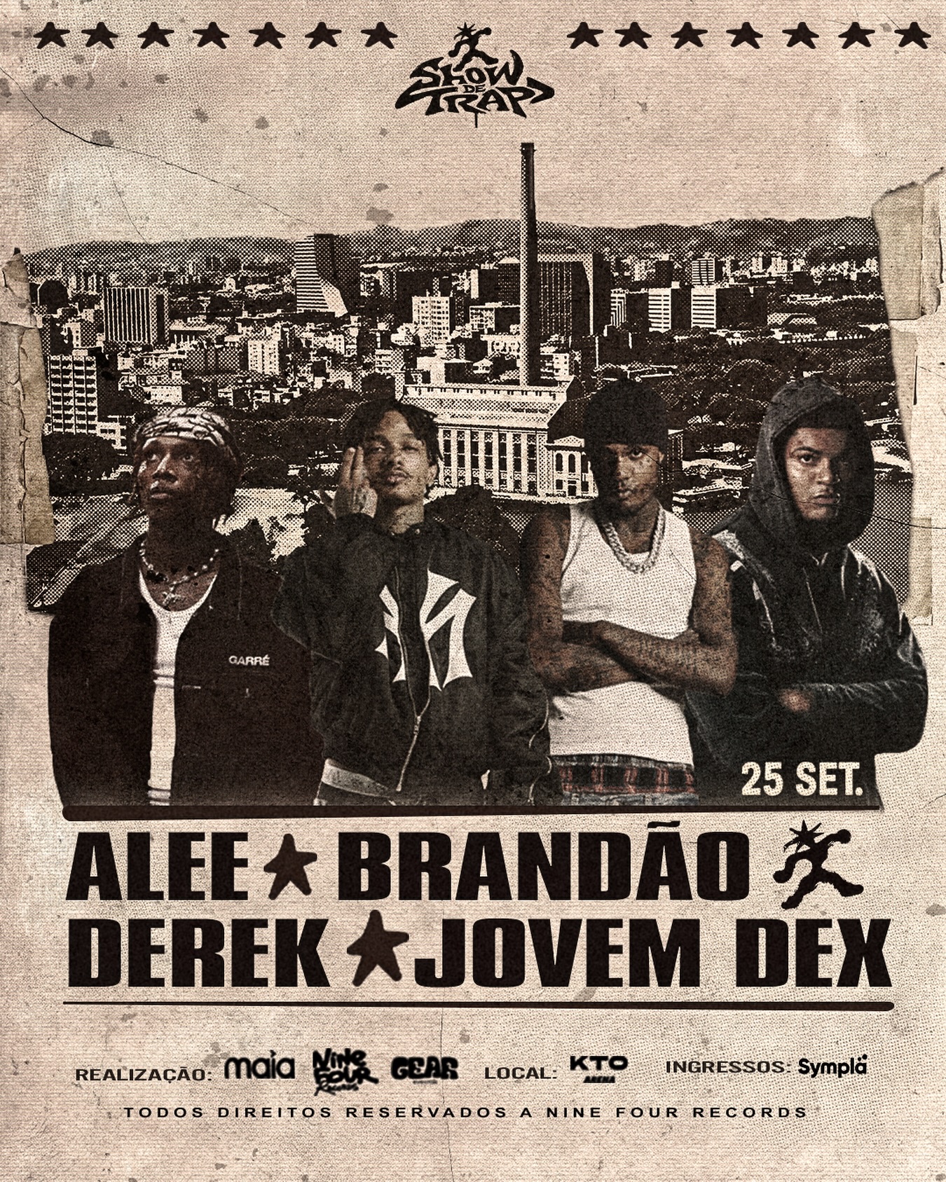 Divulgação de SHOW DE TRAP