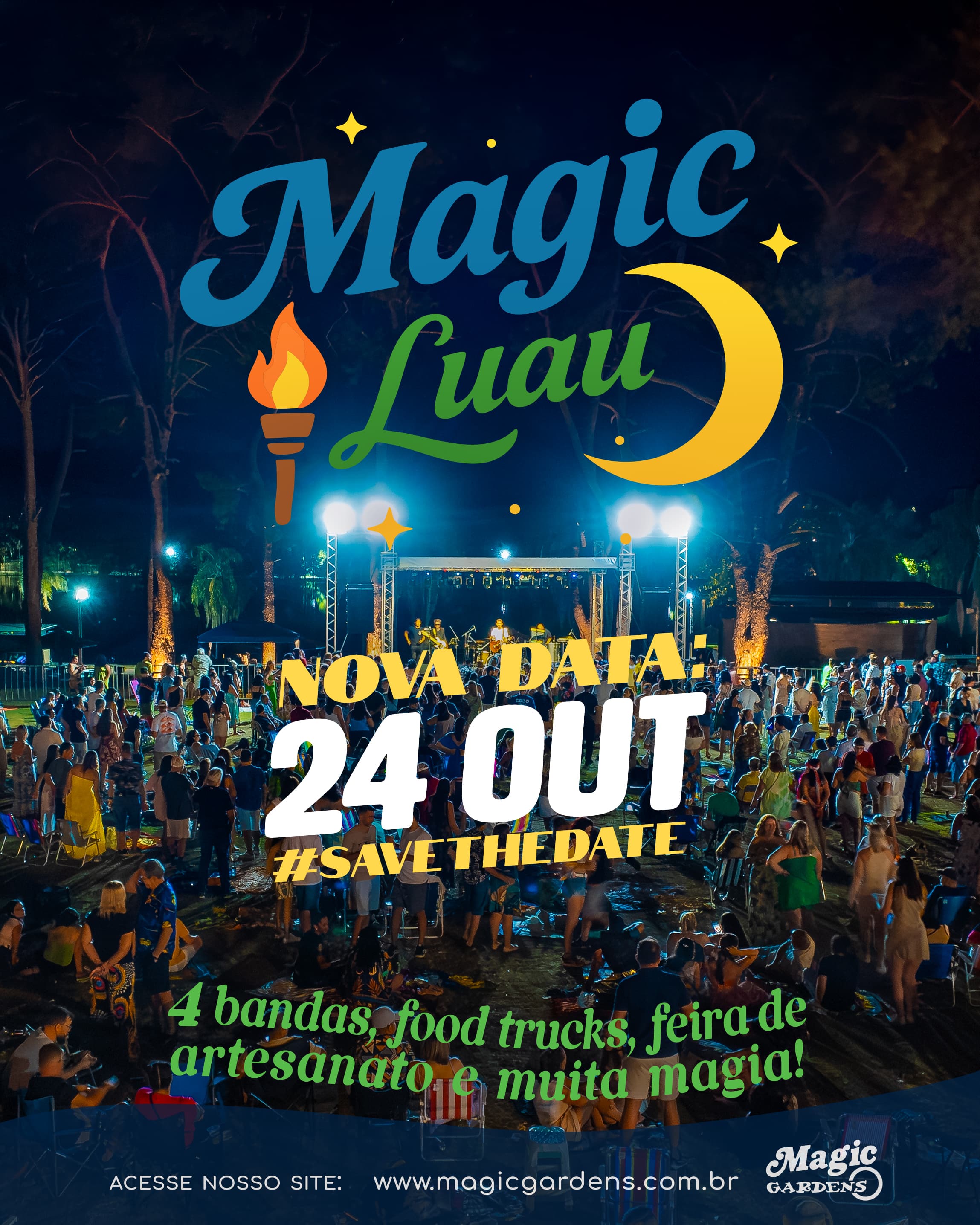 Divulgação de Magic Luau
